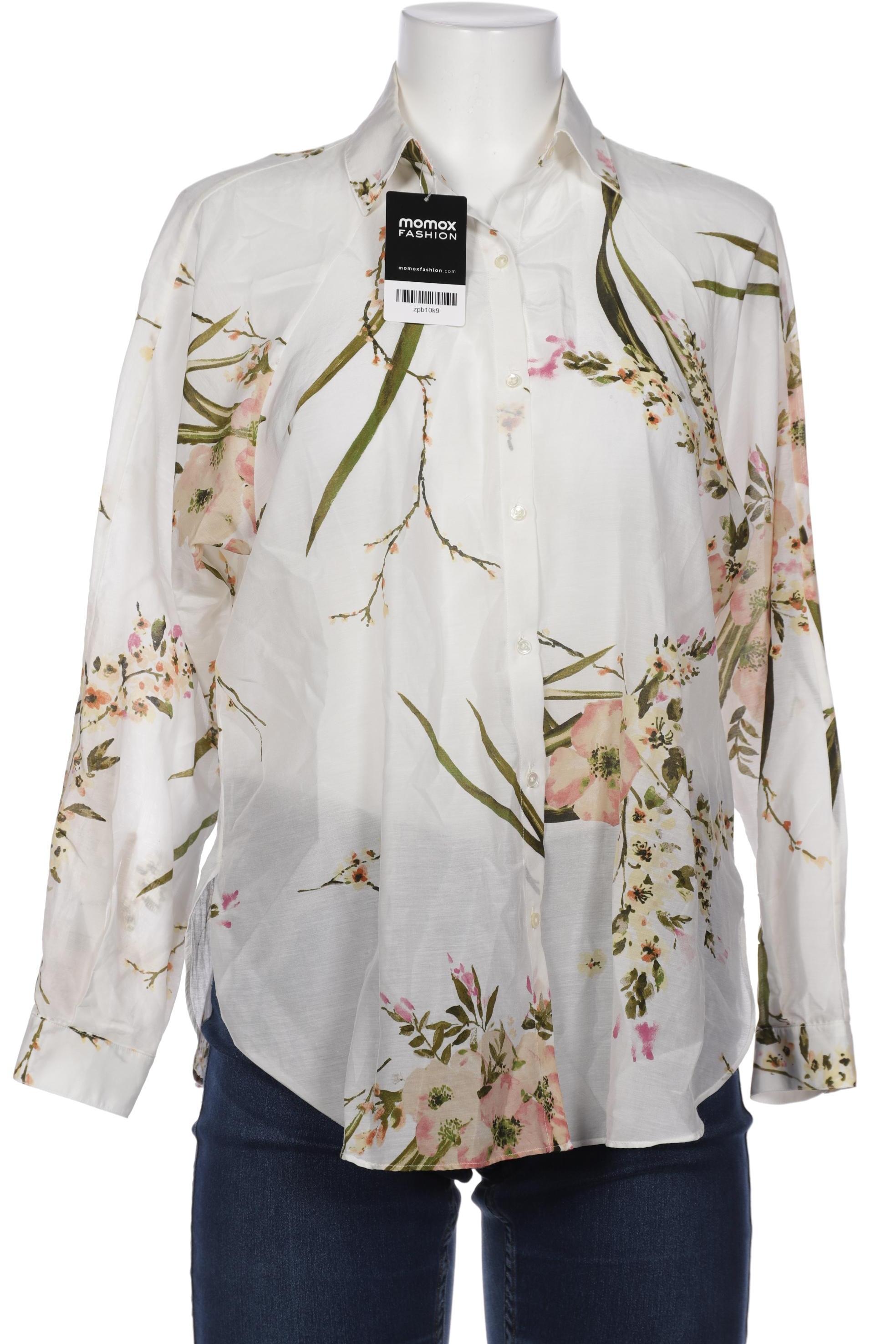 

Massimo Dutti Damen Bluse, weiß, Gr. 38