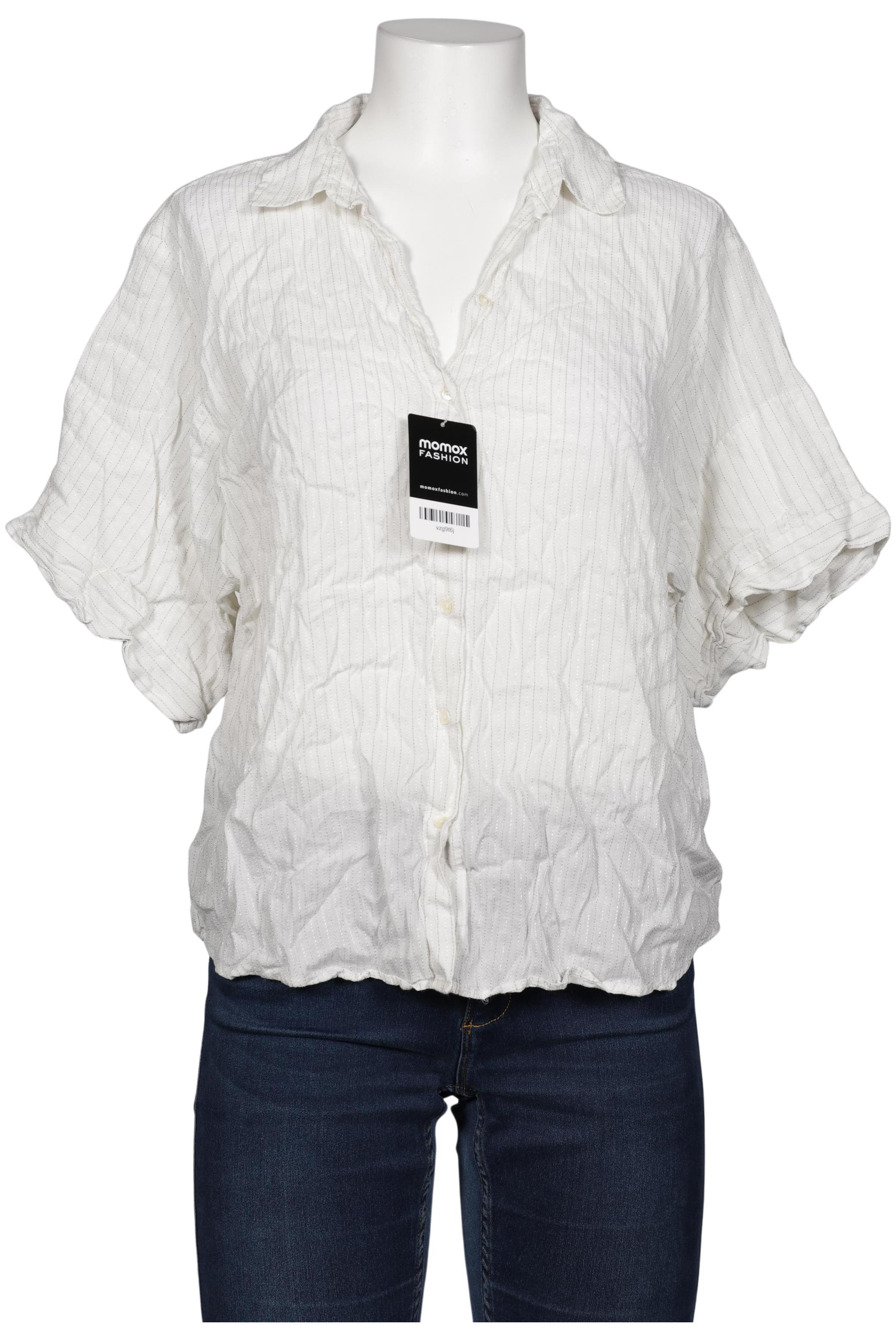 

Massimo Dutti Damen Bluse, cremeweiß, Gr. 42