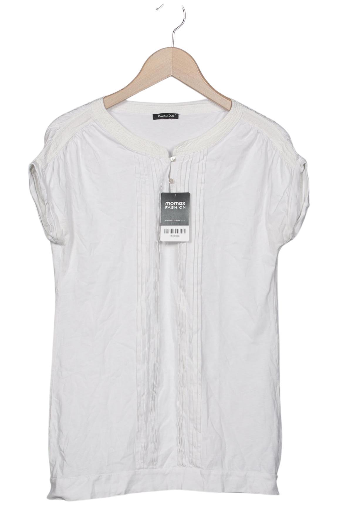 

Massimo Dutti Damen T-Shirt, weiß, Gr. 38