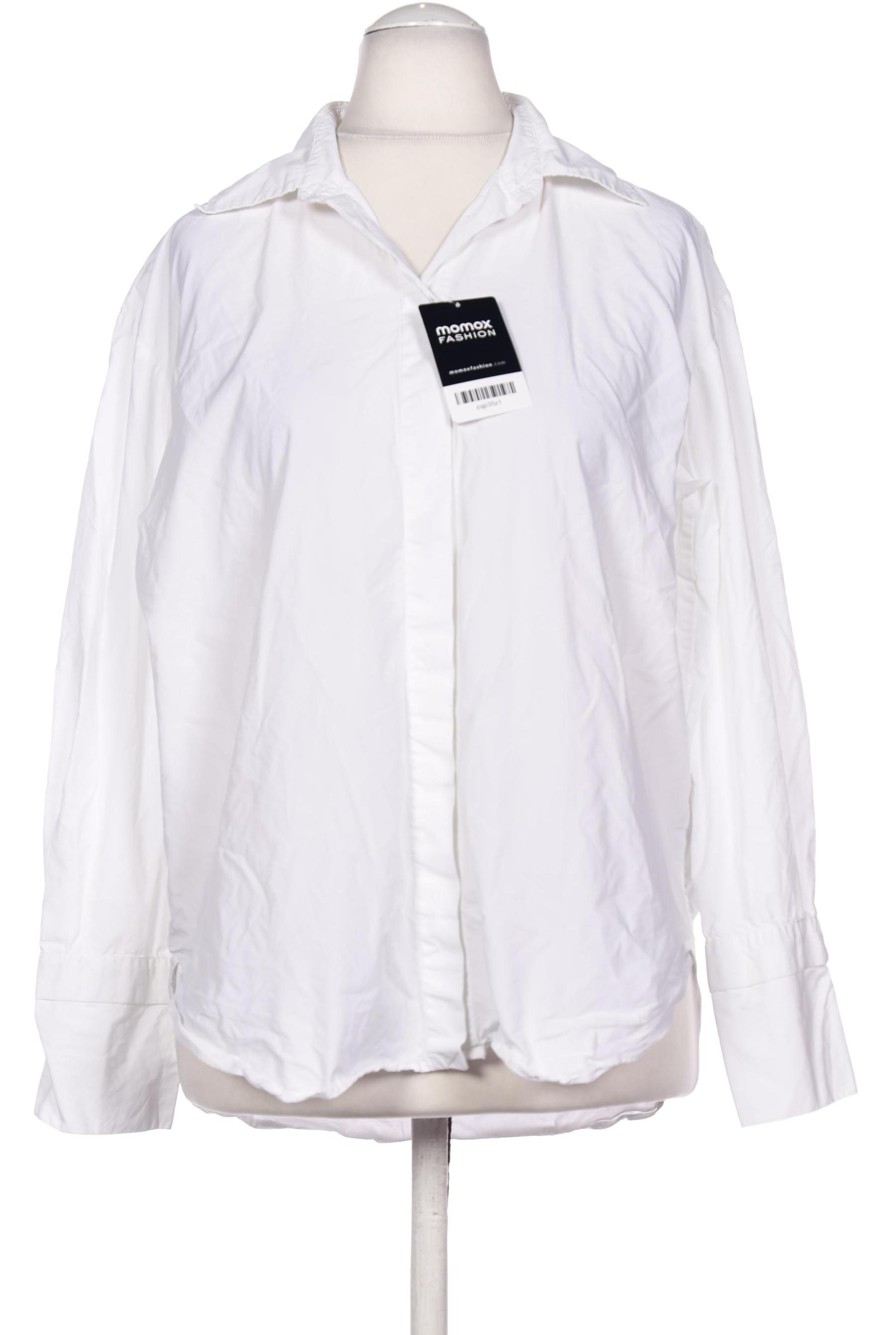 

Massimo Dutti Damen Bluse, weiß, Gr. 36