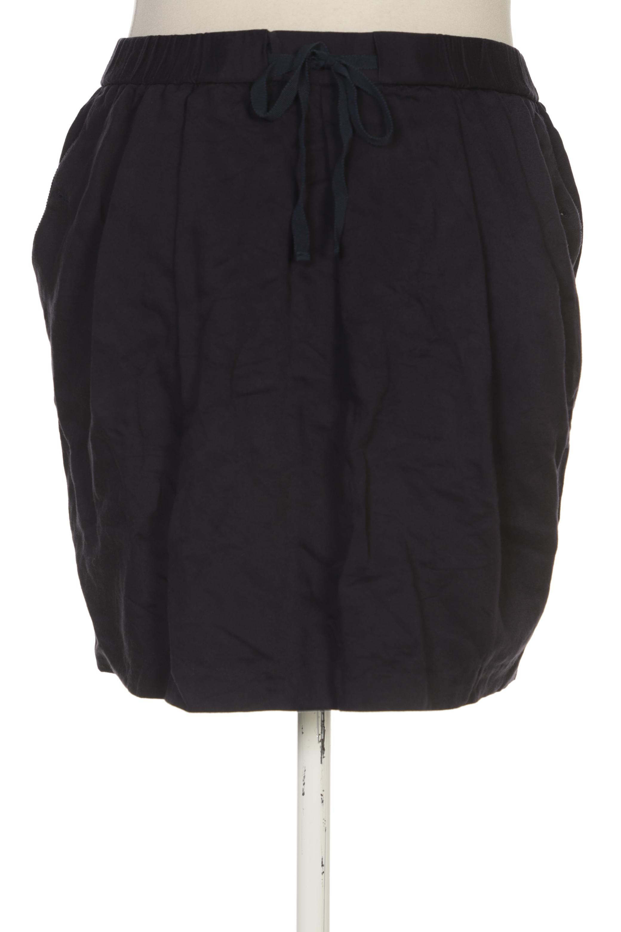 

Massimo Dutti Damen Rock, marineblau, Gr. 42