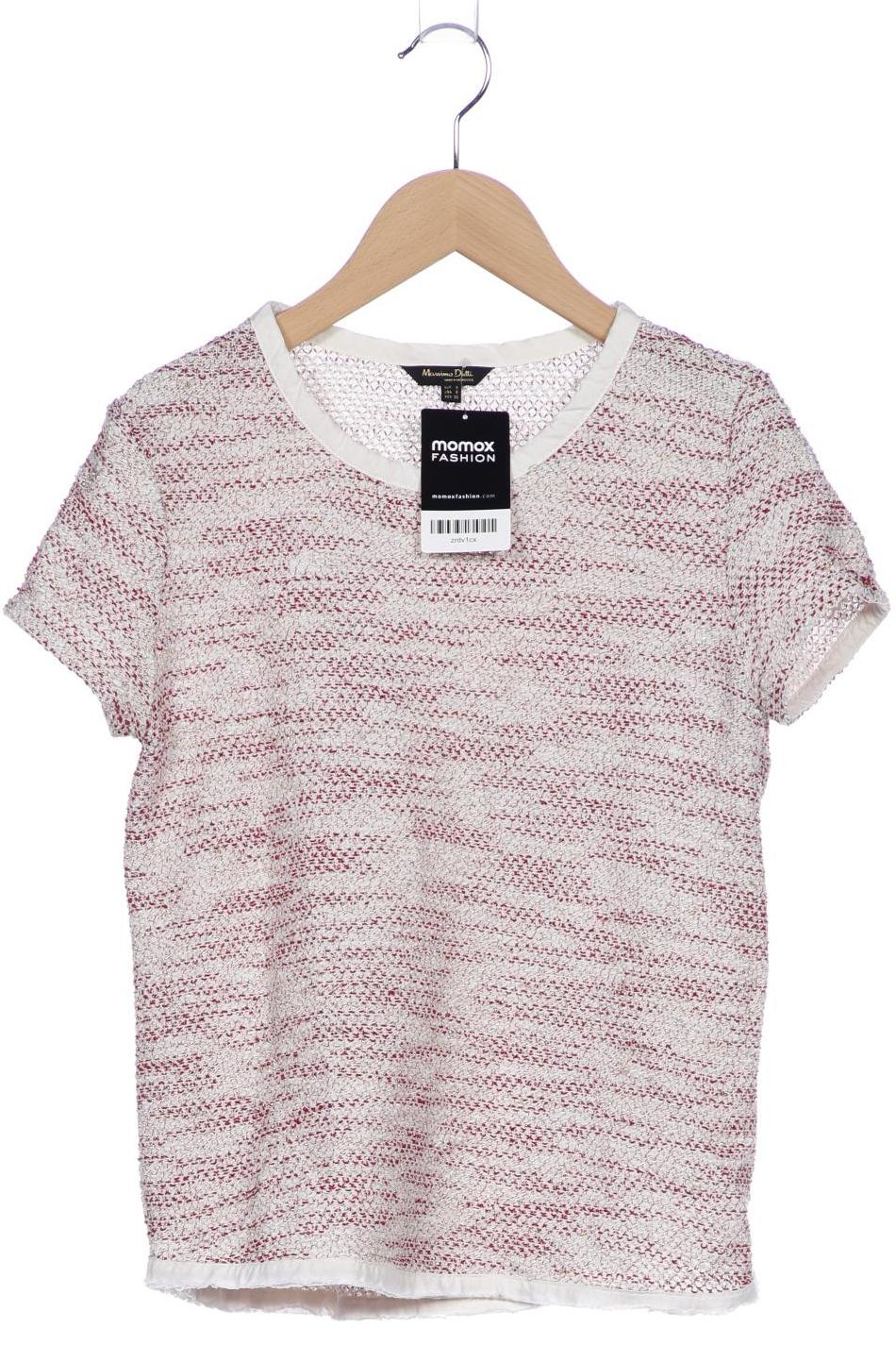 

Massimo Dutti Damen Pullover, weiß, Gr. 36