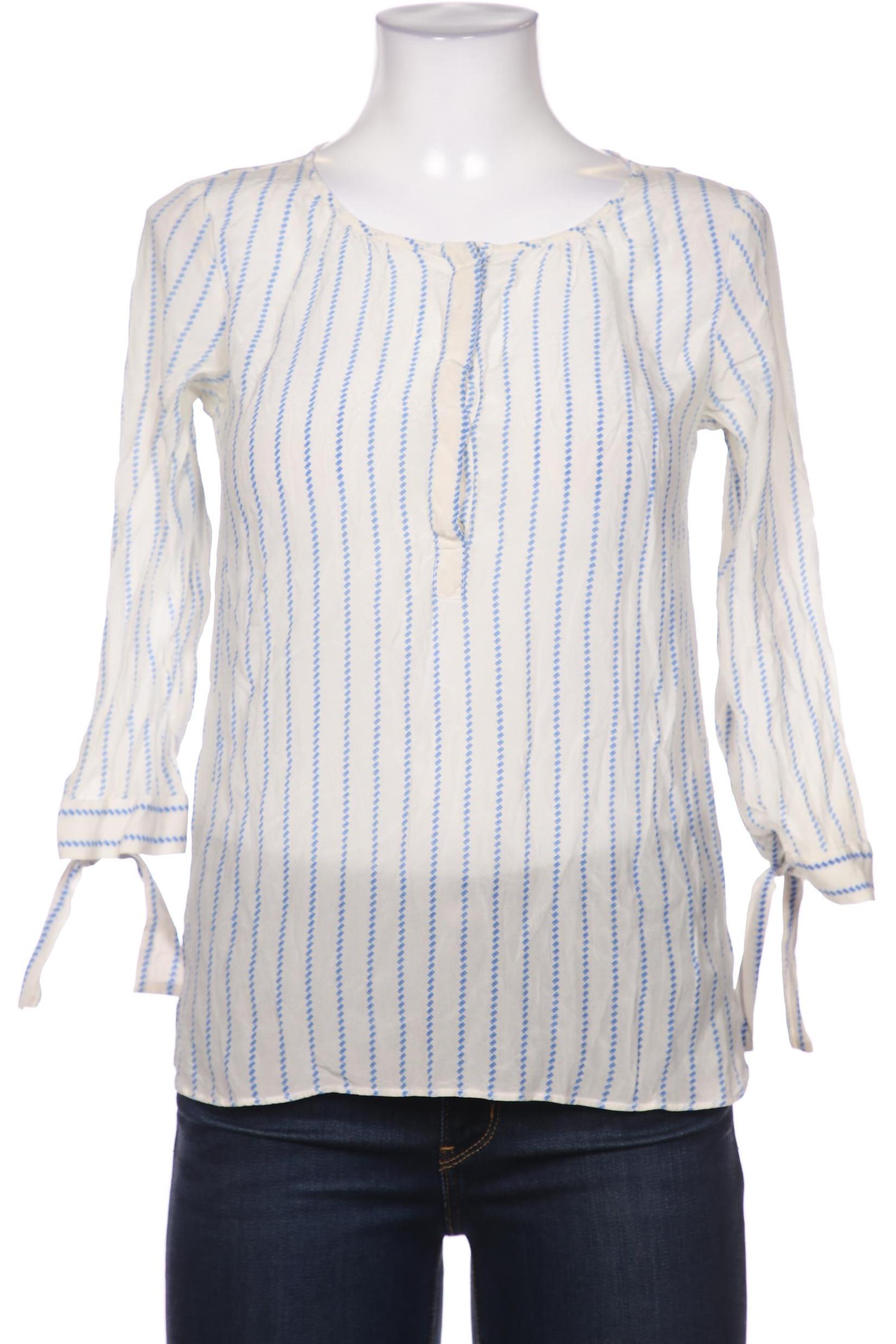 

Massimo Dutti Damen Bluse, cremeweiß, Gr. 36