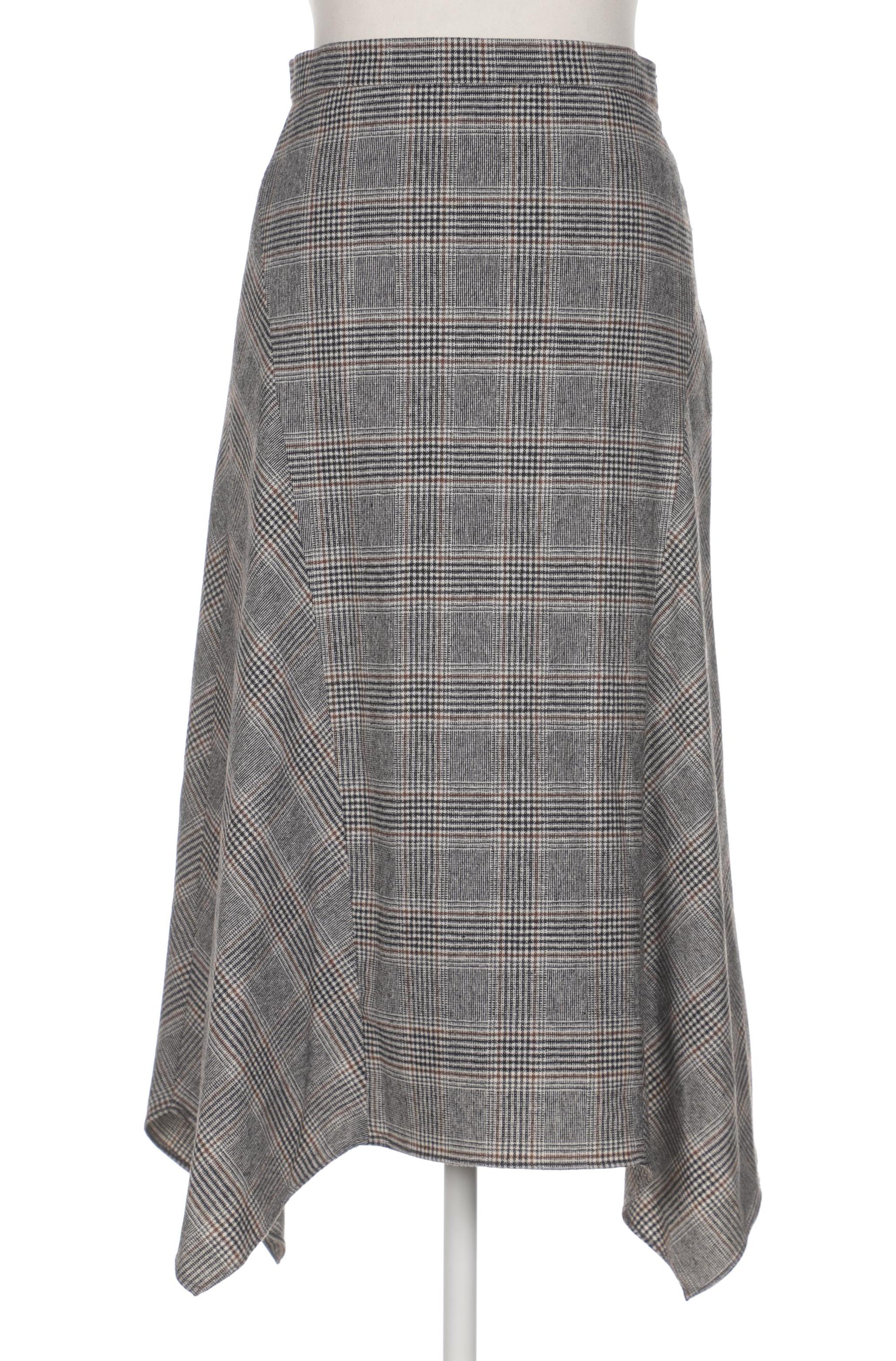 

Massimo Dutti Damen Rock, grau, Gr. 38