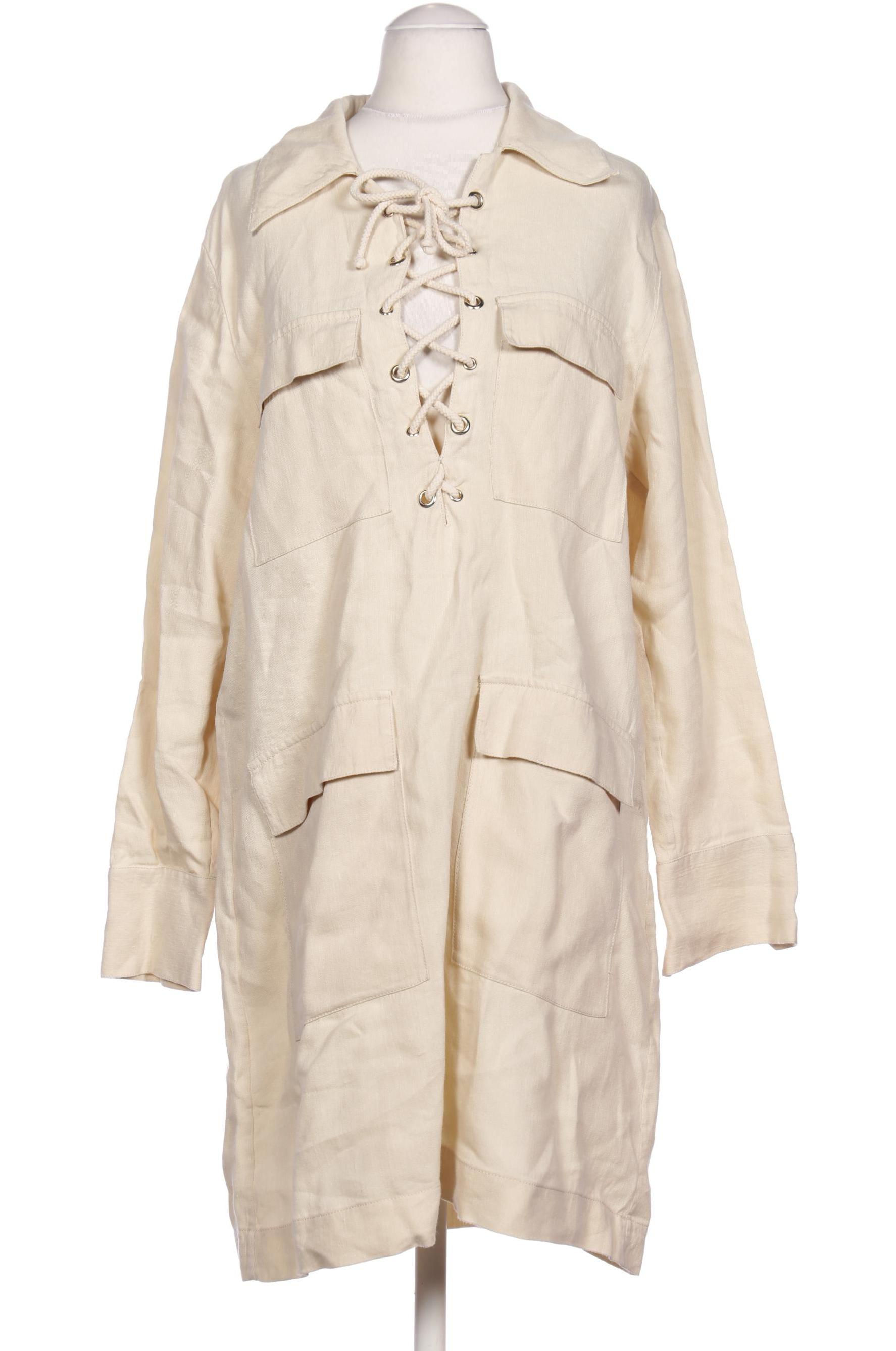 

Massimo Dutti Damen Kleid, cremeweiß, Gr. 38