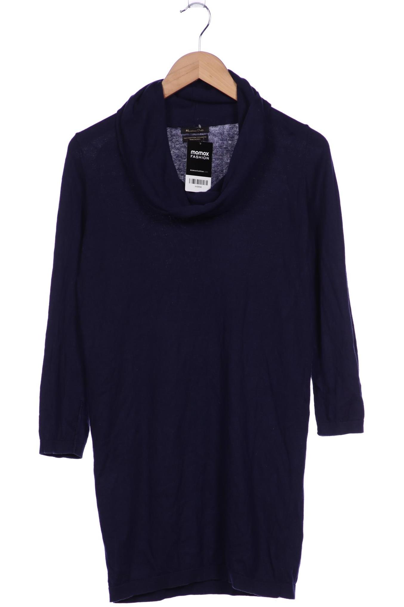 

Massimo Dutti Damen Pullover, marineblau, Gr. 38