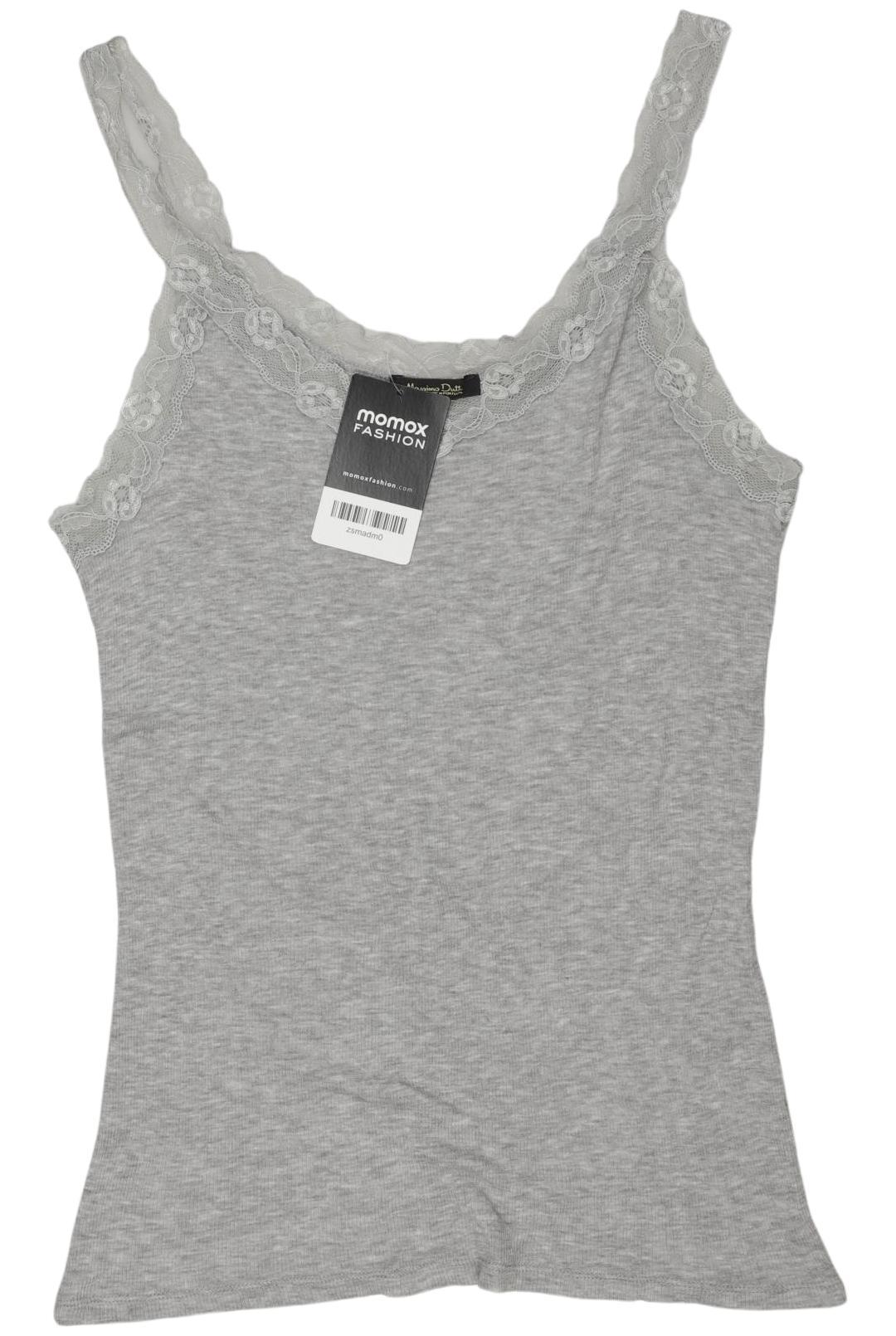 

Massimo Dutti Damen Top, grau, Gr. 38