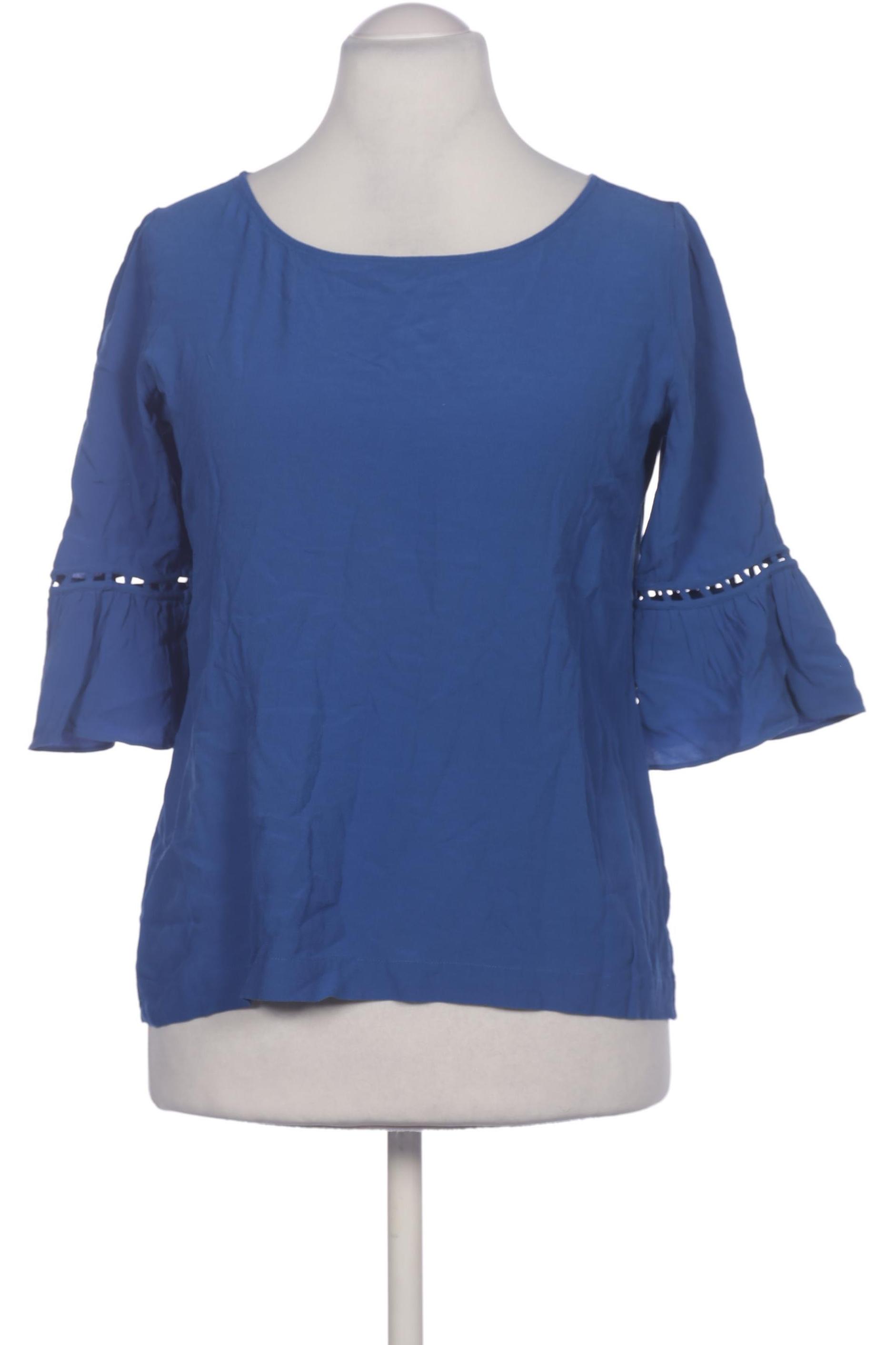 

Massimo Dutti Damen Bluse, blau, Gr. 42