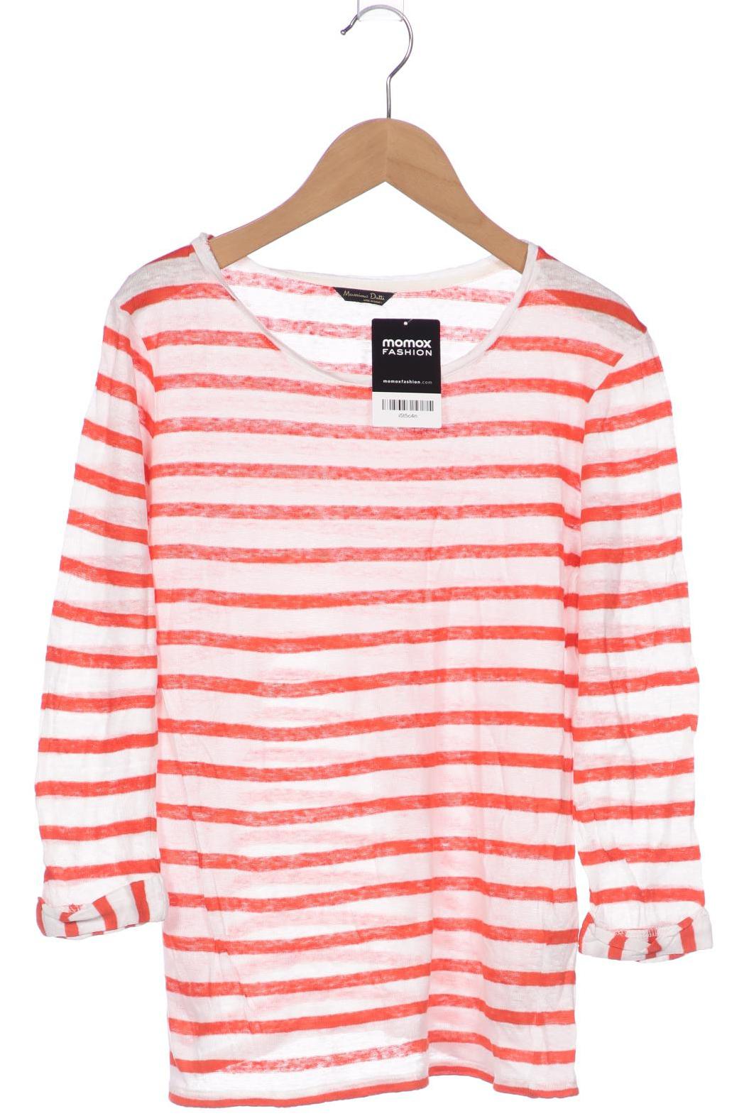 

Massimo Dutti Damen Langarmshirt, rot, Gr. 36