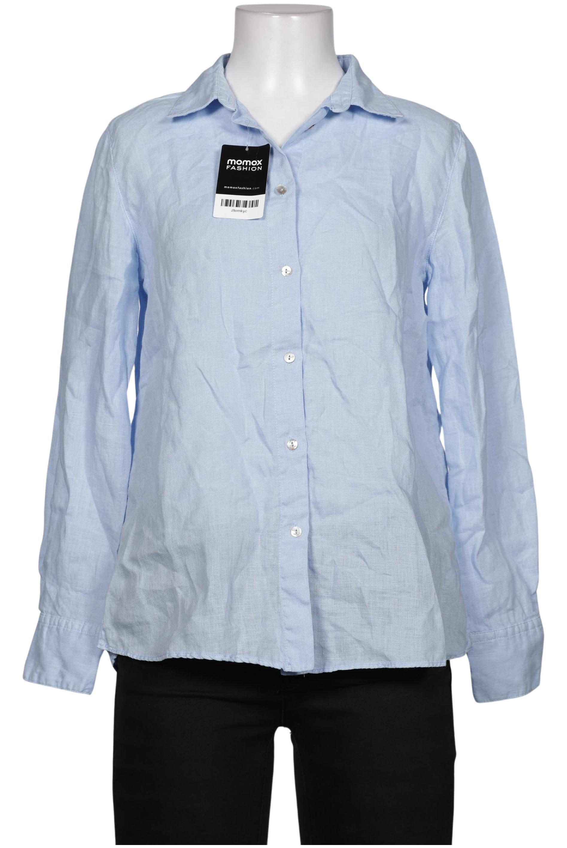 

Massimo Dutti Damen Bluse, hellblau, Gr. 34