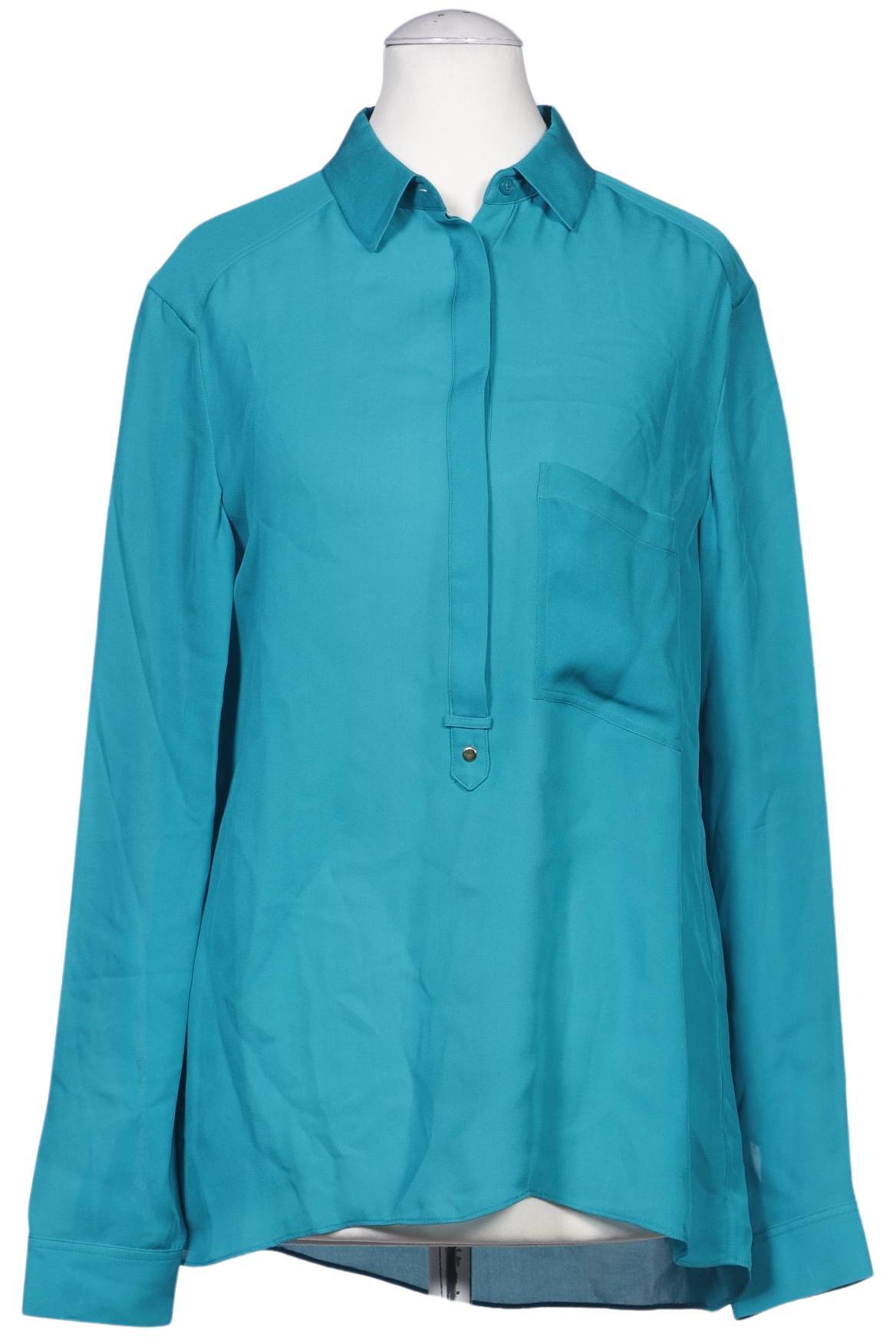 

Massimo Dutti Damen Bluse, türkis, Gr. 36