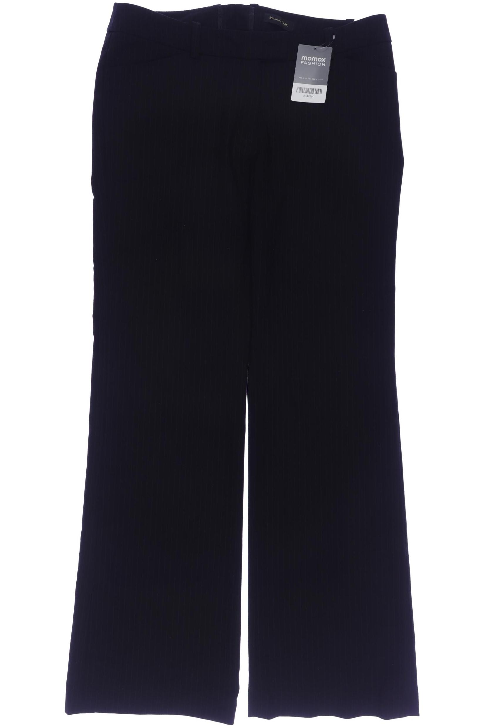 

Massimo Dutti Damen Stoffhose, schwarz, Gr. 33
