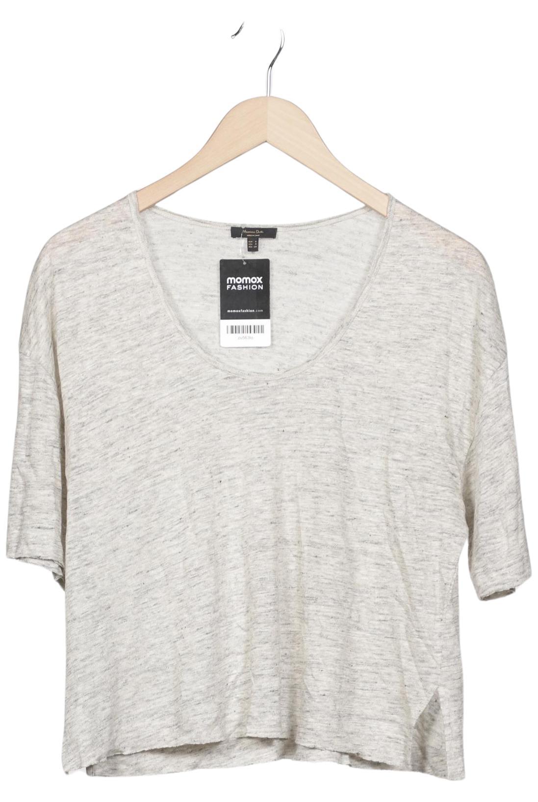 

Massimo Dutti Damen T-Shirt, grau, Gr. 36