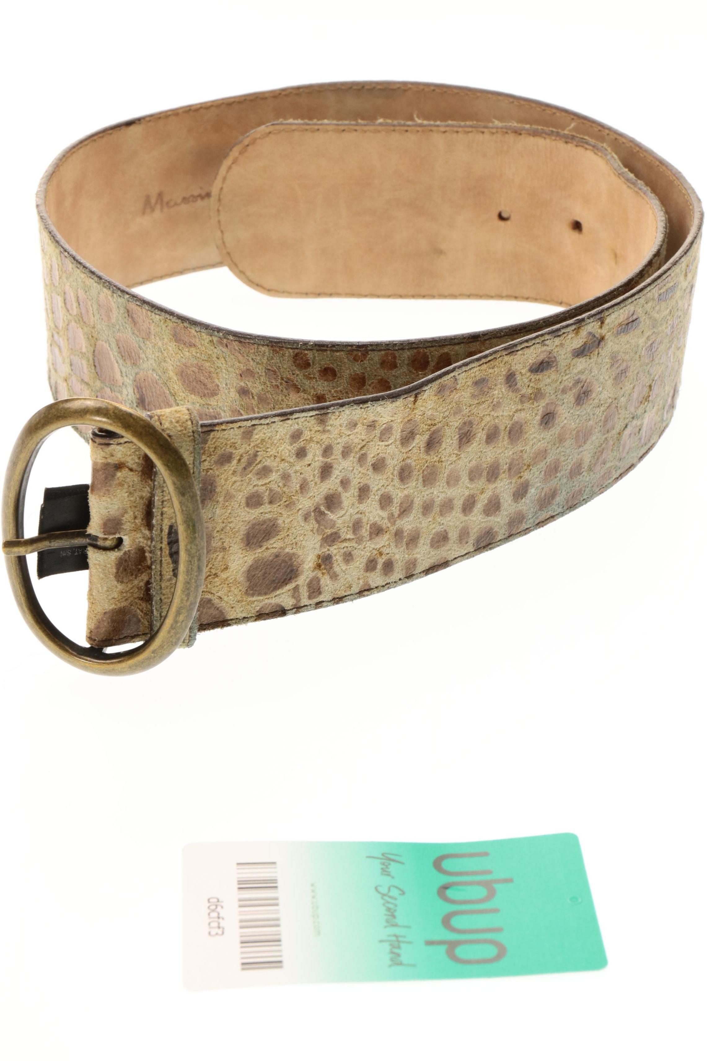 

Massimo Dutti Damen Gürtel, braun, Gr. 75