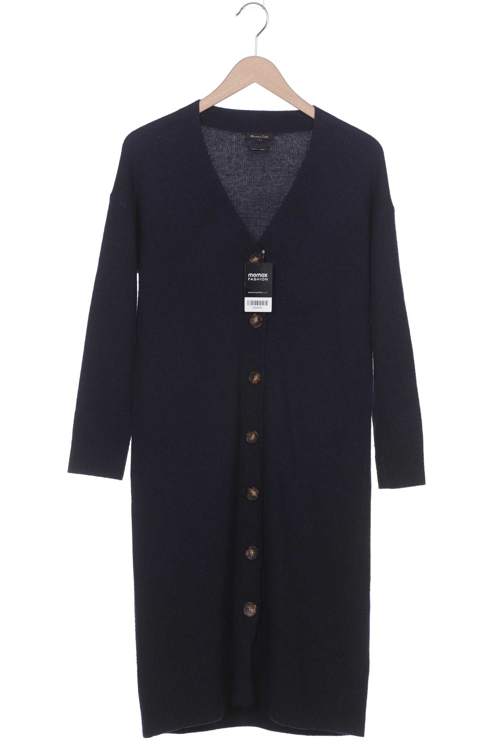 

Massimo Dutti Damen Strickjacke, marineblau, Gr. 38