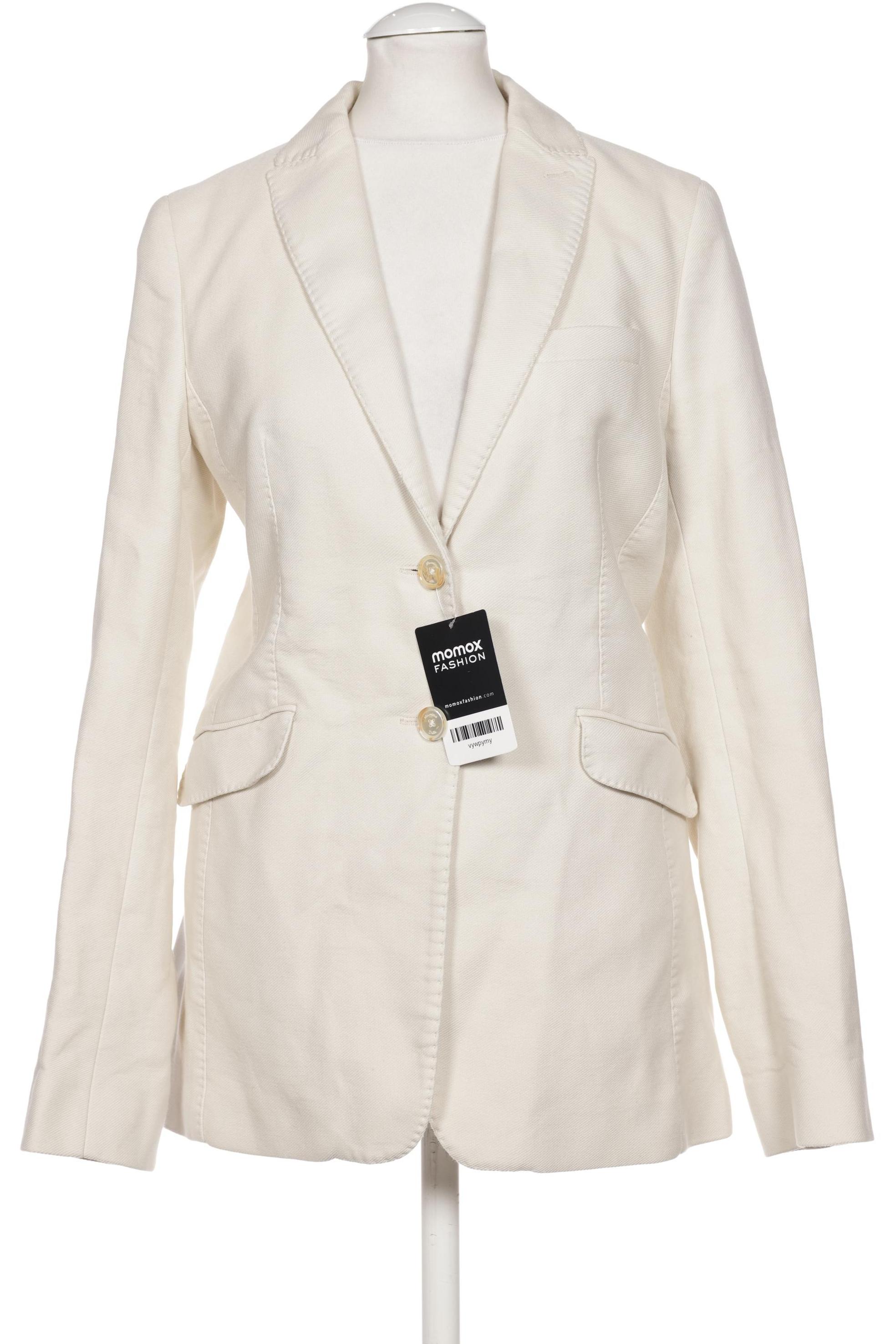 

Massimo Dutti Damen Blazer, cremeweiß, Gr. 38