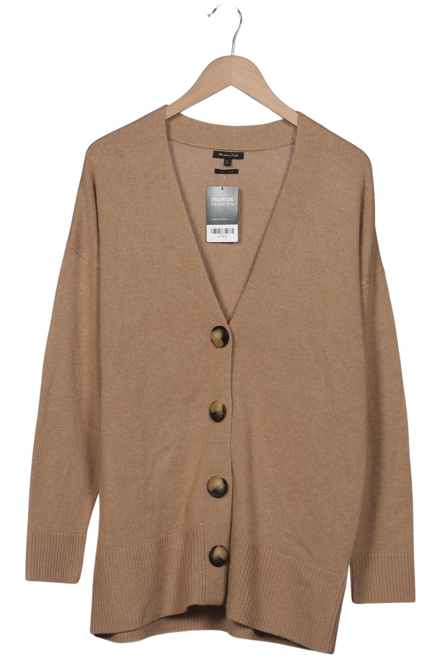 

Massimo Dutti Damen Strickjacke, beige, Gr. 42