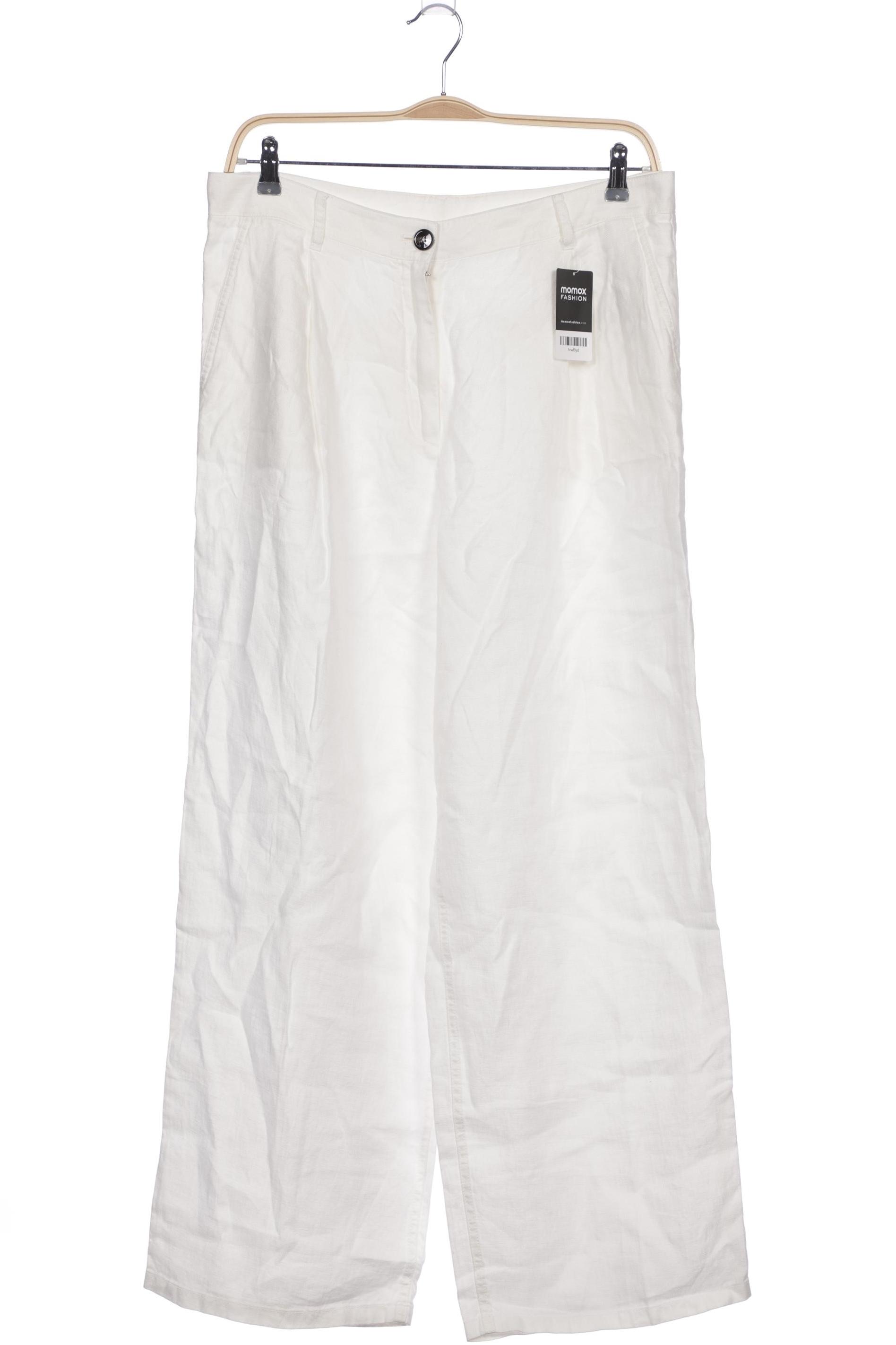

Massimo Dutti Damen Stoffhose, weiß, Gr. 42