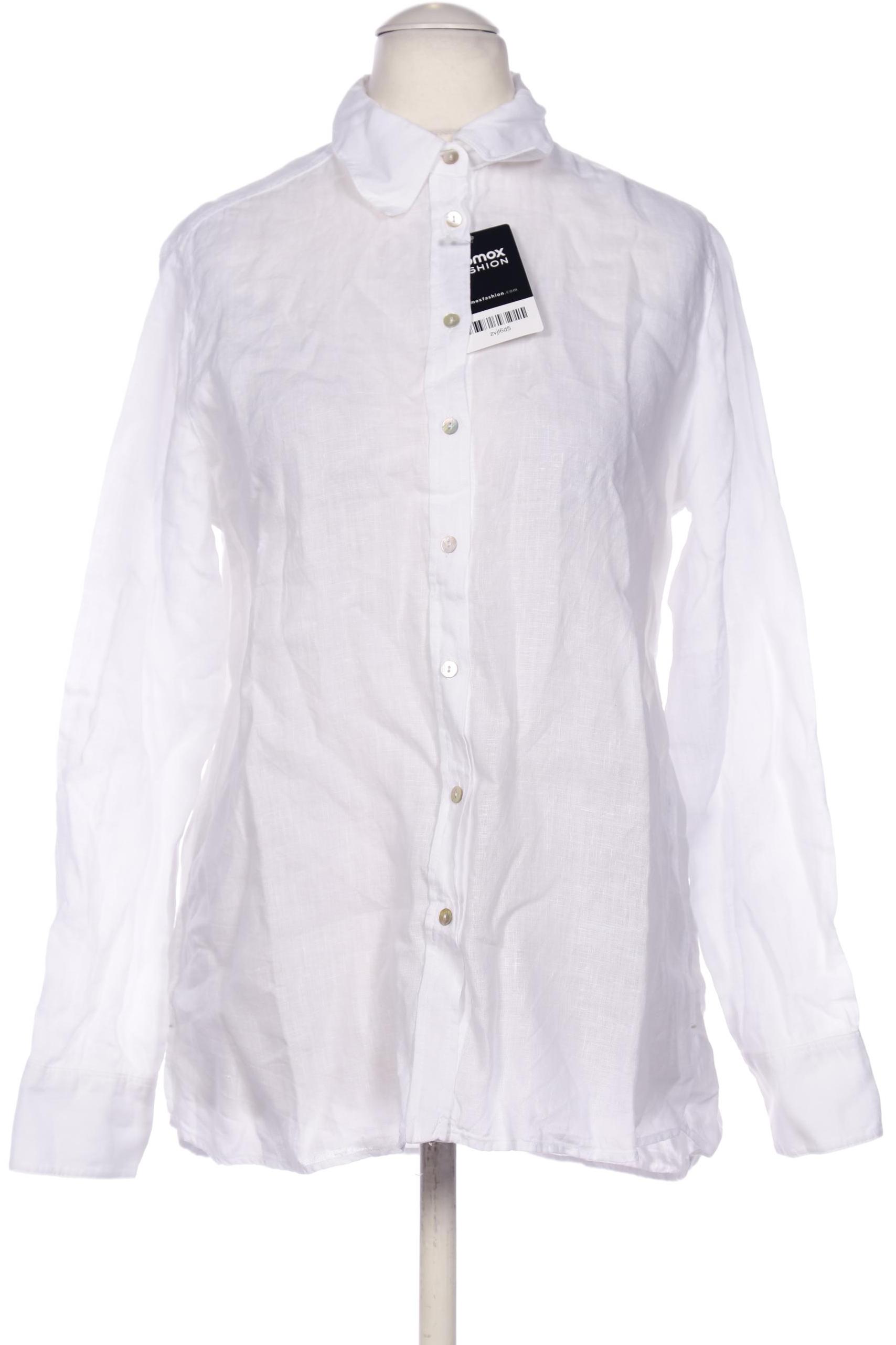 

Massimo Dutti Damen Bluse, weiß, Gr. 38
