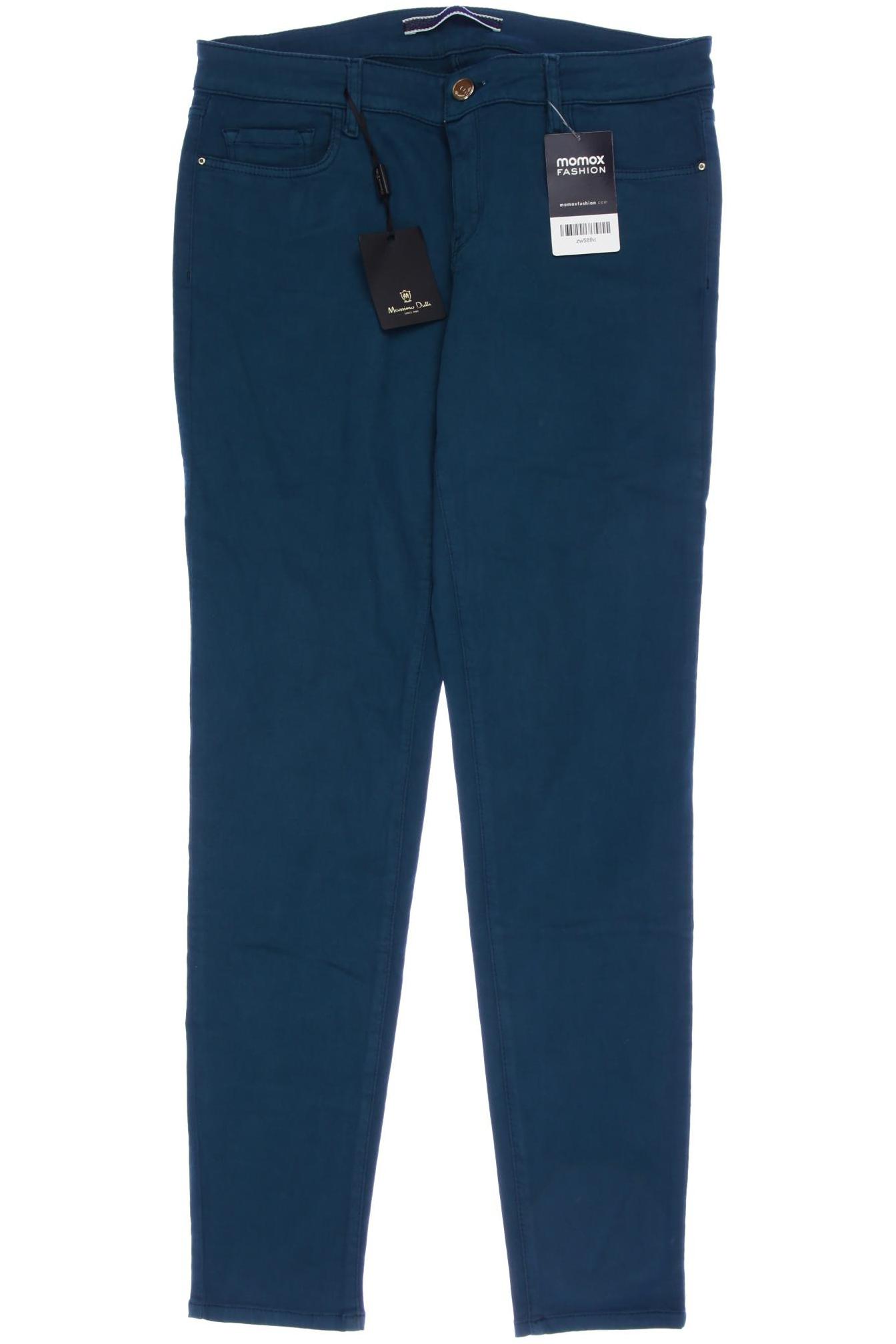 

Massimo Dutti Damen Stoffhose, türkis, Gr. 40
