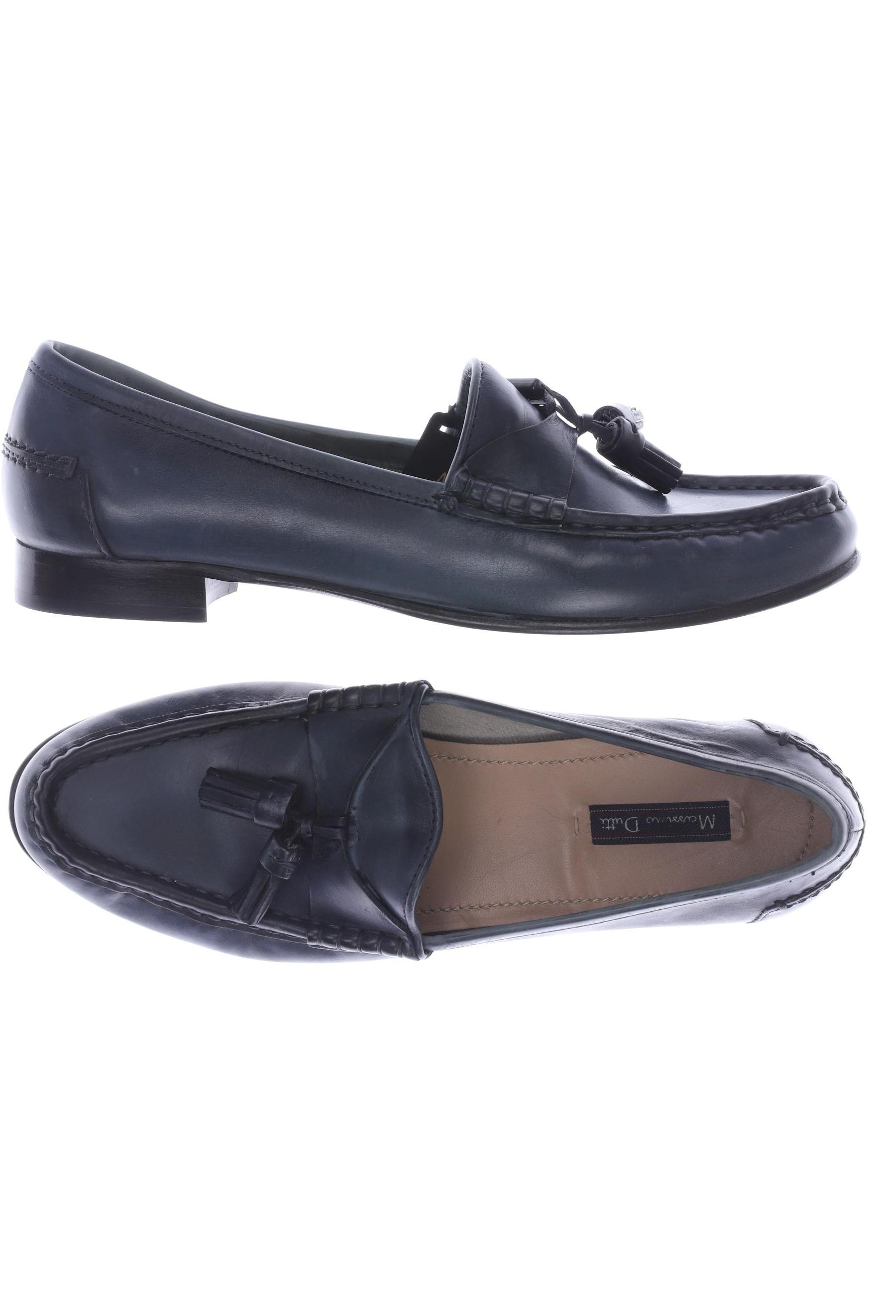 

Massimo Dutti Damen Halbschuh, marineblau