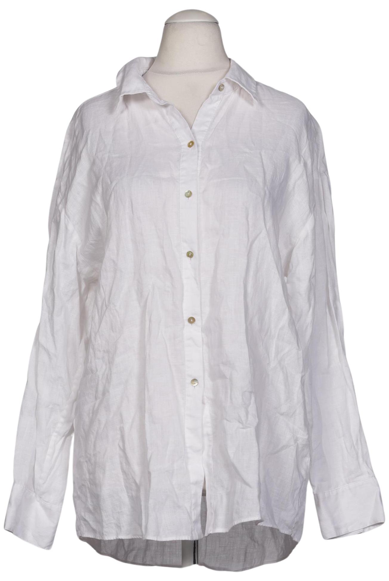 

Massimo Dutti Damen Bluse, weiß, Gr. 38