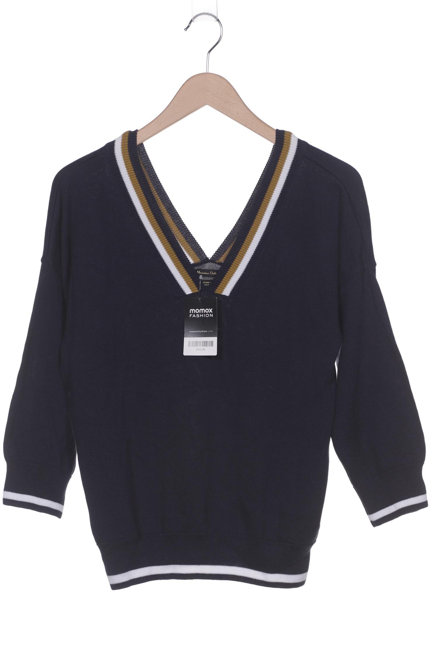 

Massimo Dutti Damen Pullover, marineblau, Gr. 44