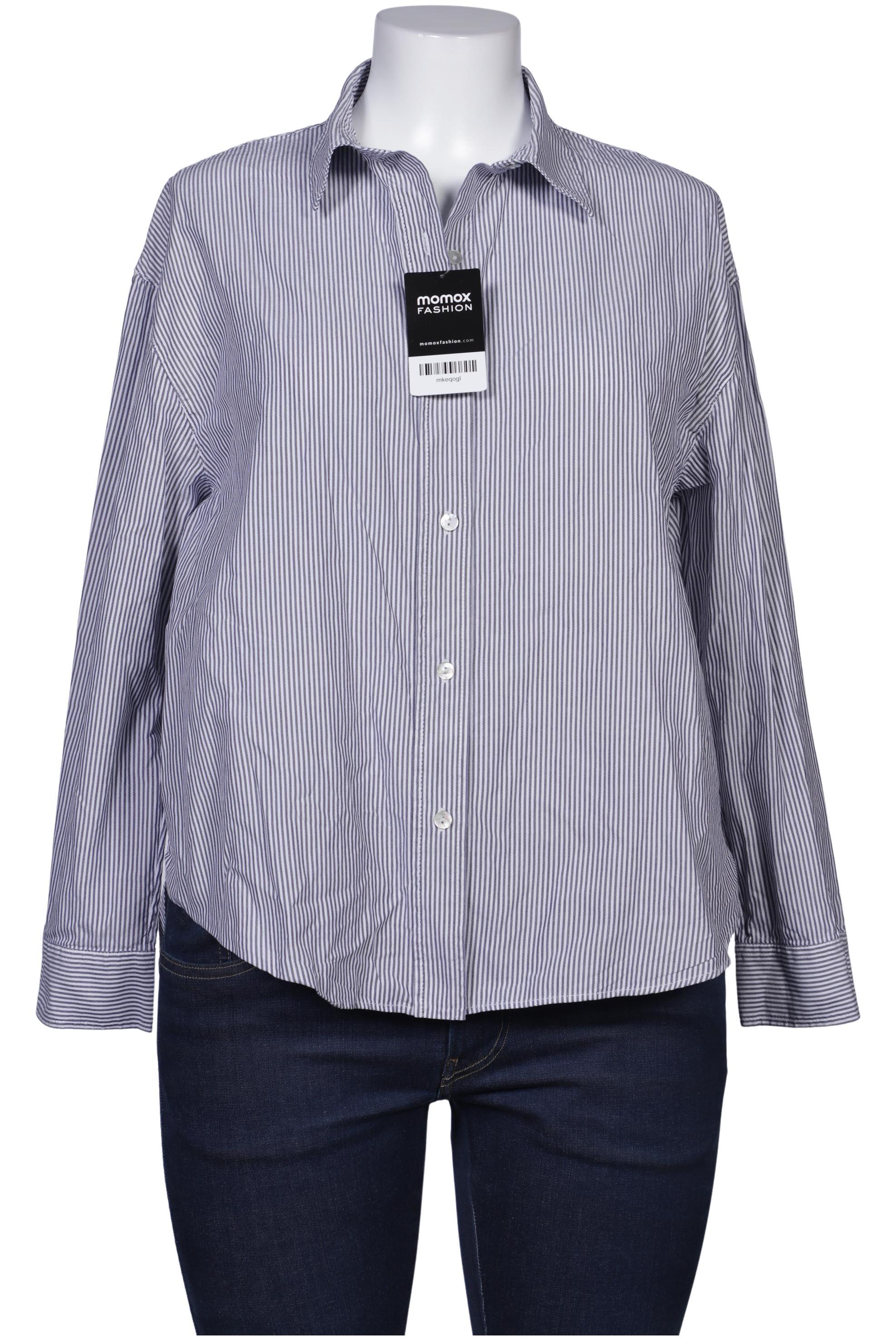 

Massimo Dutti Damen Bluse, marineblau, Gr. 38