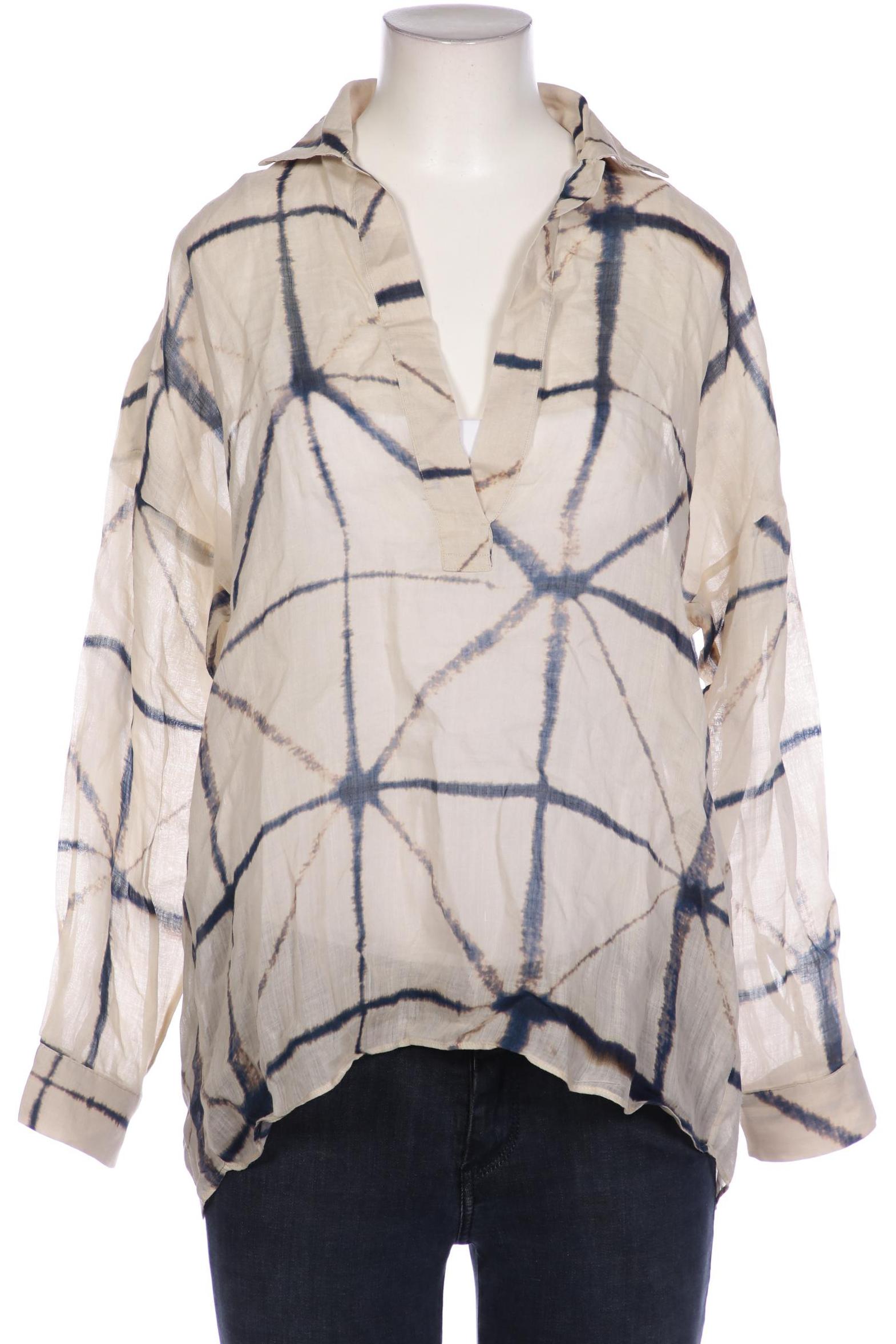 

Massimo Dutti Damen Bluse, beige, Gr. 36