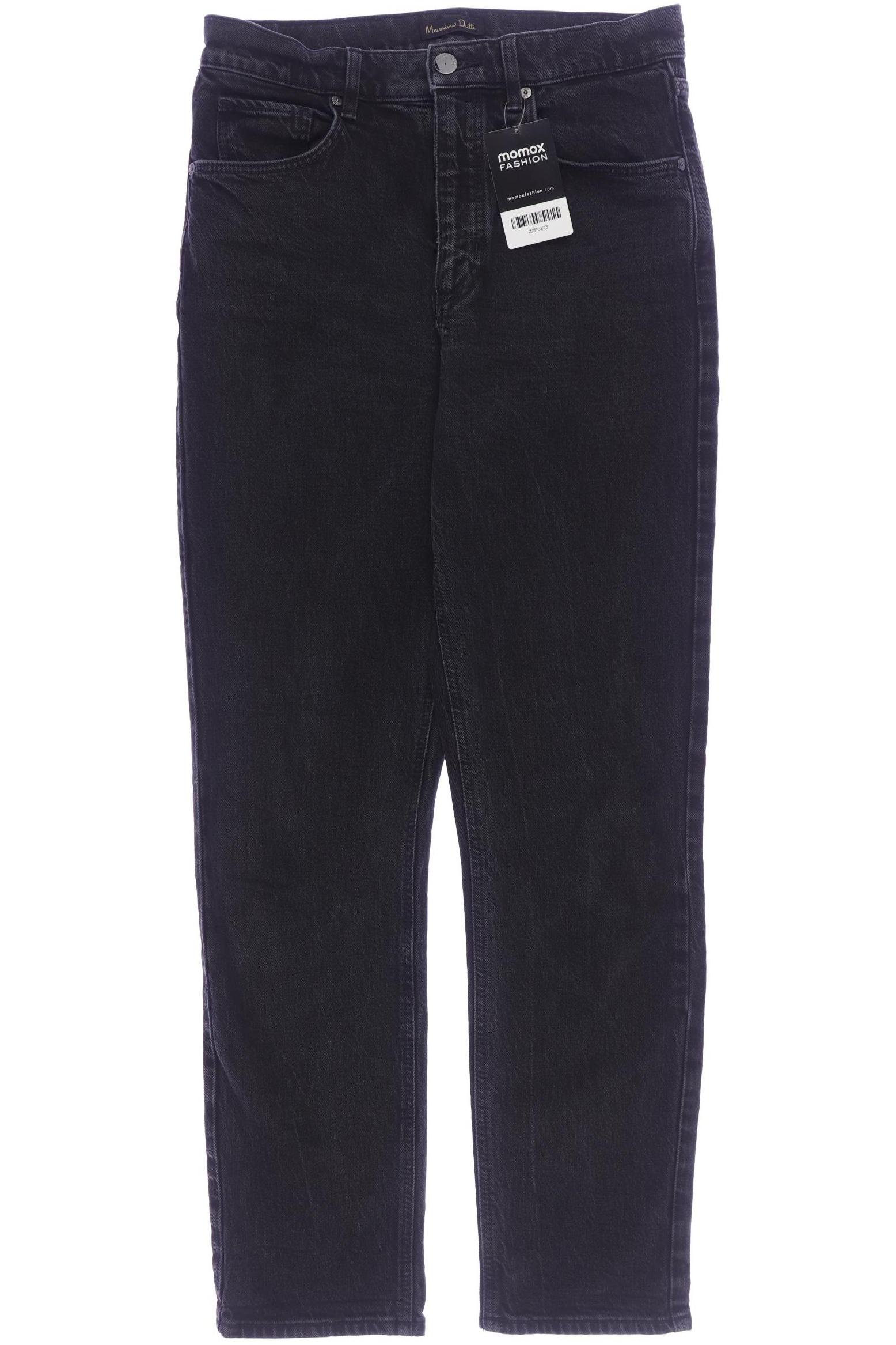 

Massimo Dutti Damen Jeans, schwarz, Gr. 36