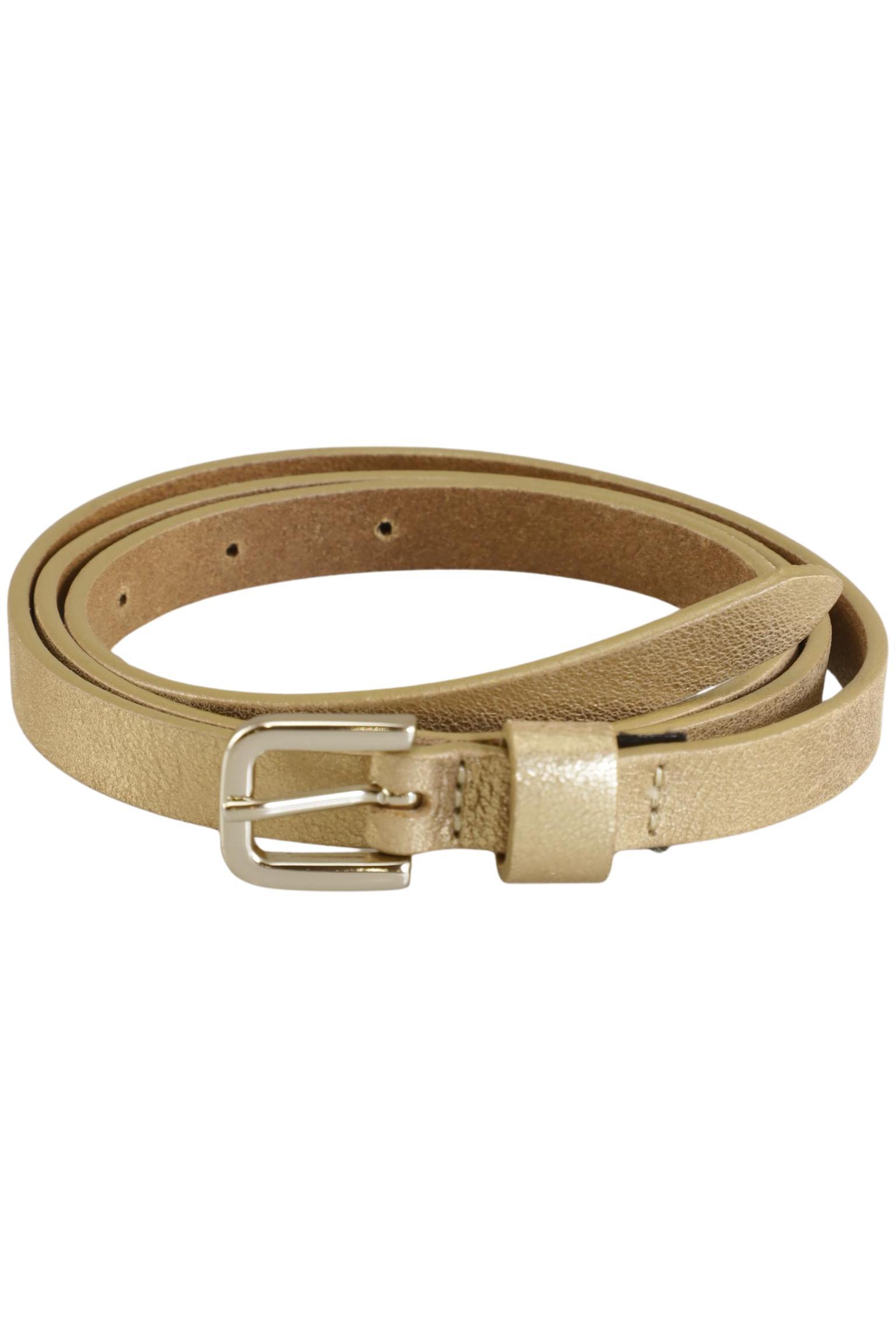 

Massimo Dutti Damen Gürtel, gold, Gr. 90