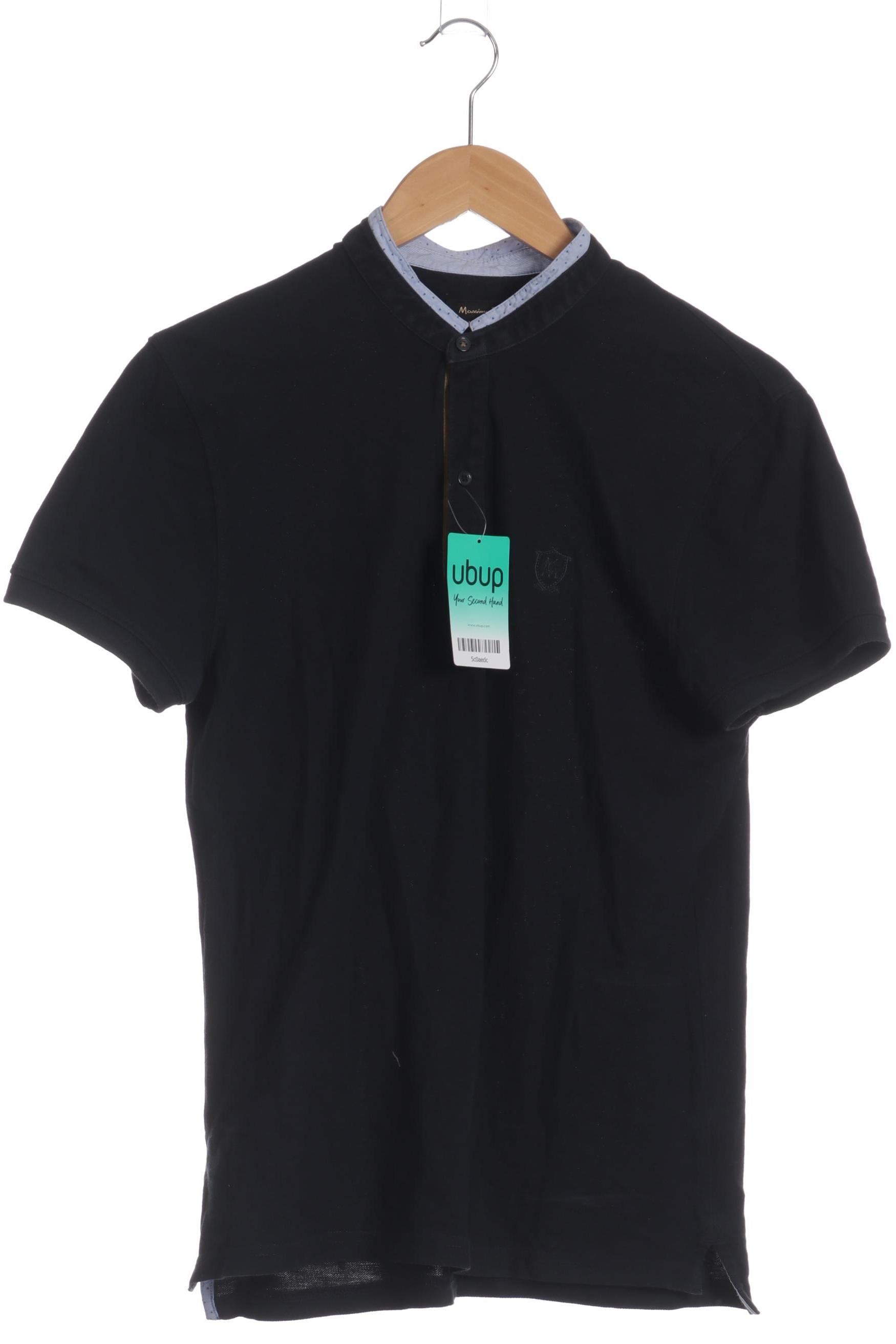 

Massimo Dutti Herren Poloshirt, blau, Gr. 48