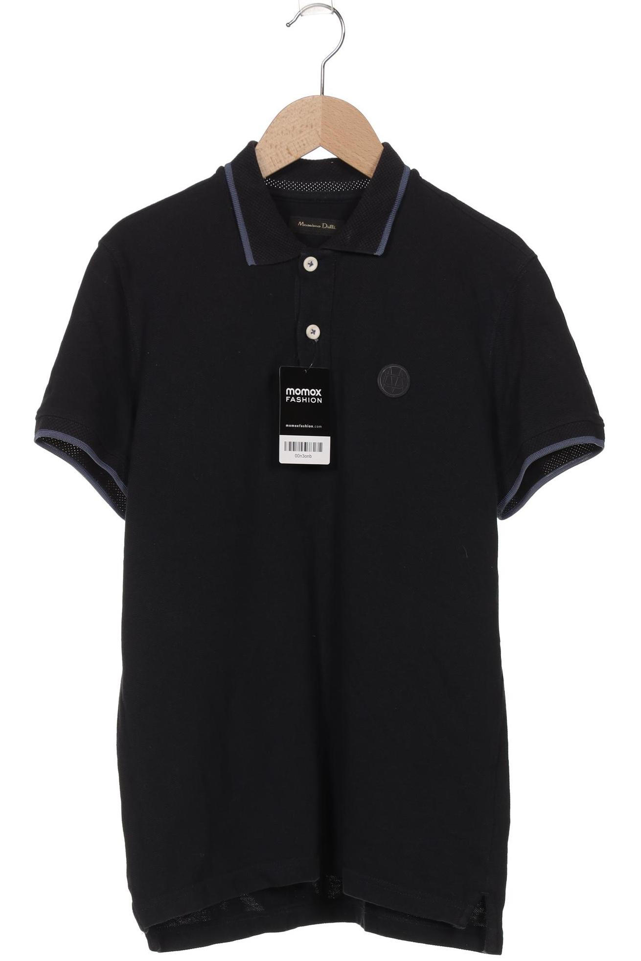 

Massimo Dutti Herren Poloshirt, marineblau, Gr. 46