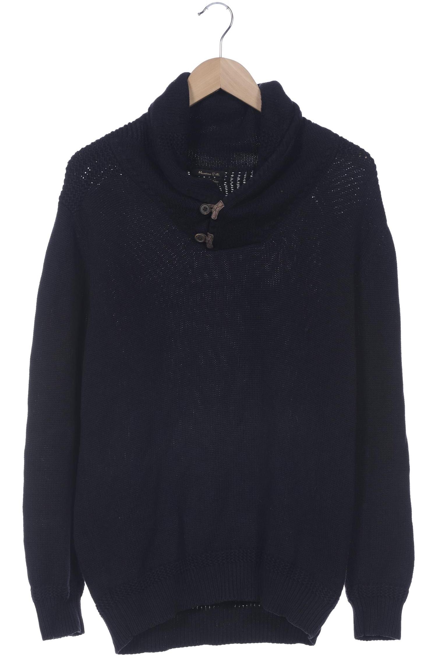 

Massimo Dutti Herren Pullover, marineblau