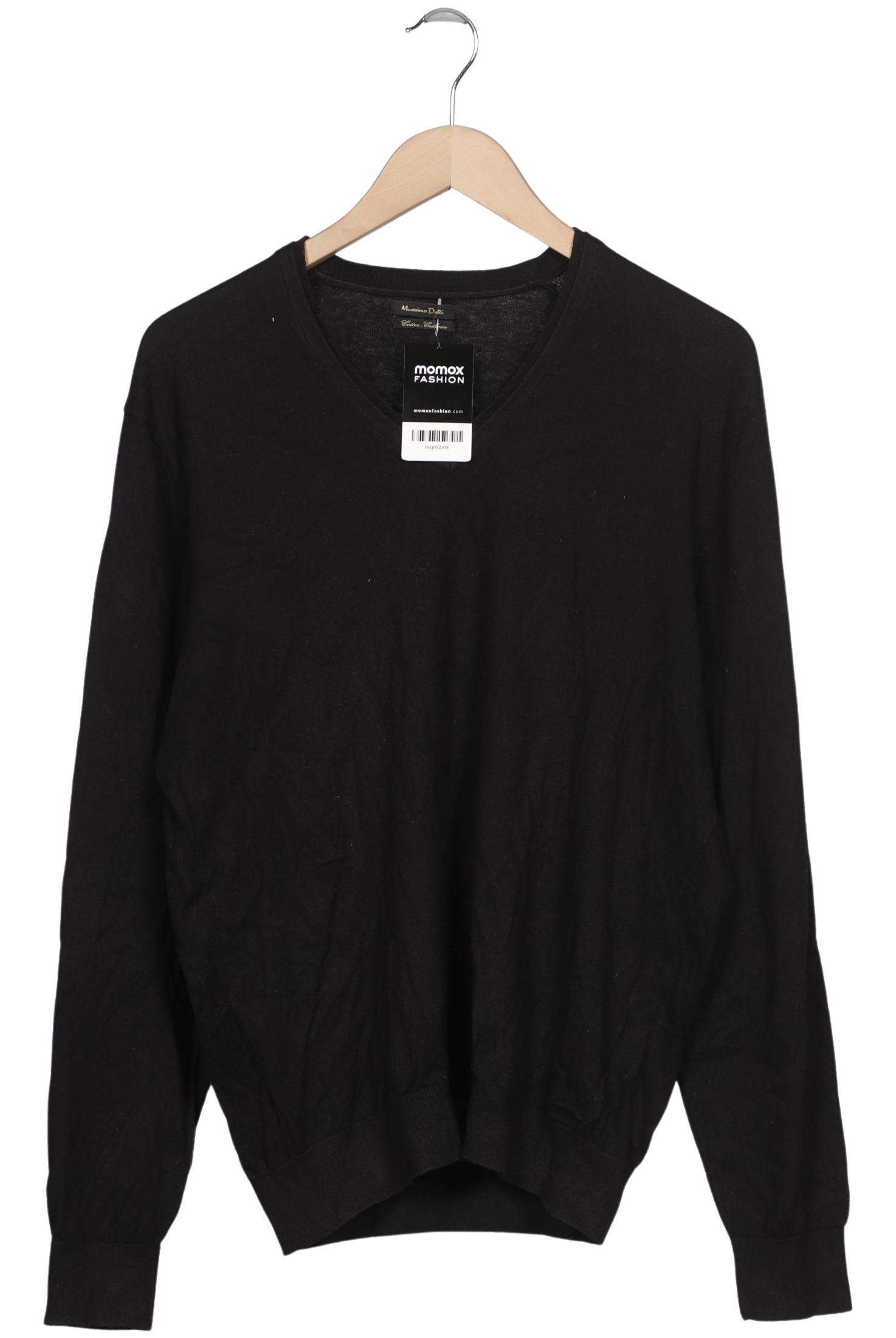 

Massimo Dutti Herren Pullover, schwarz, Gr. 42