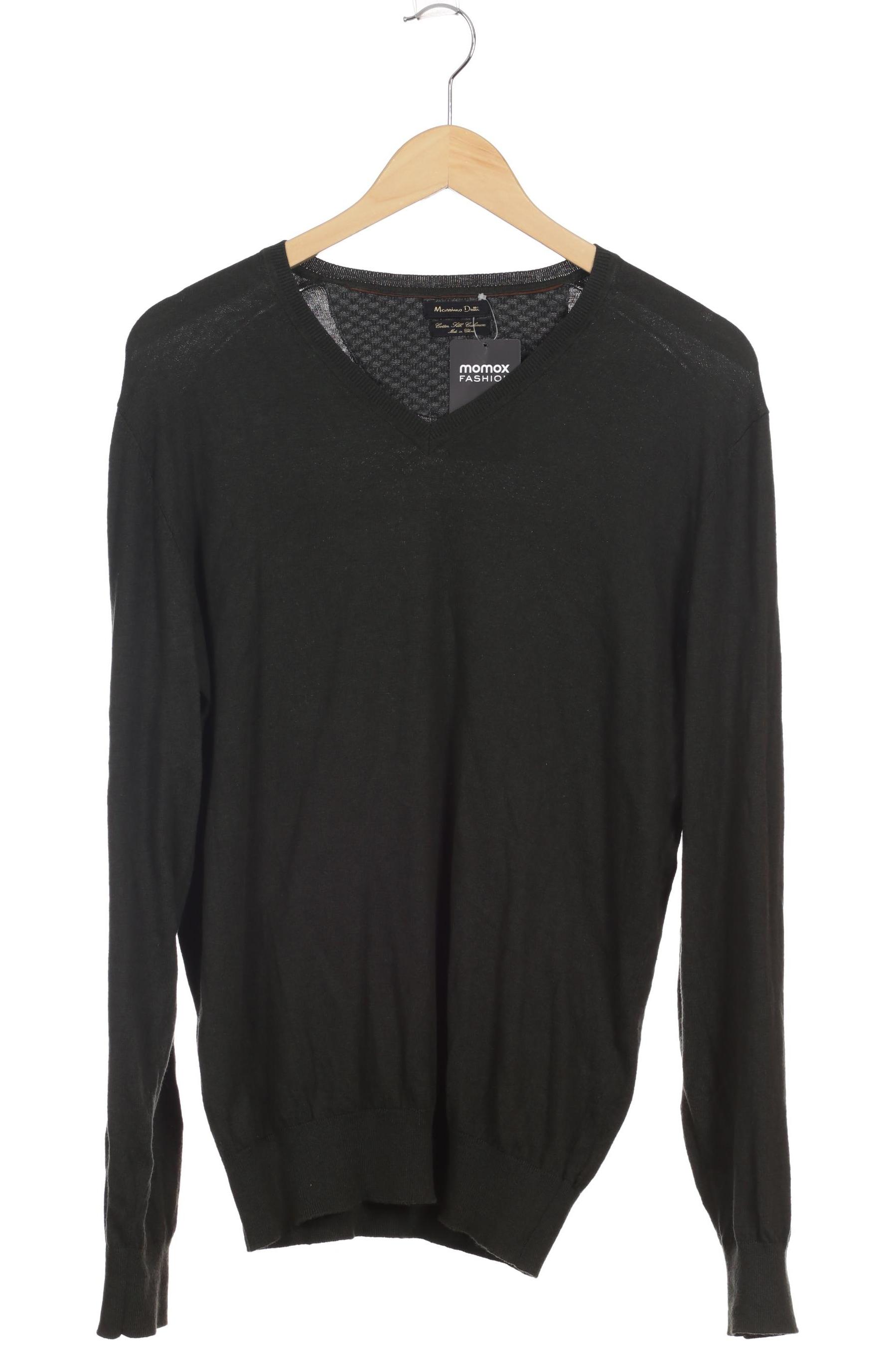 

Massimo Dutti Herren Pullover, grün, Gr.