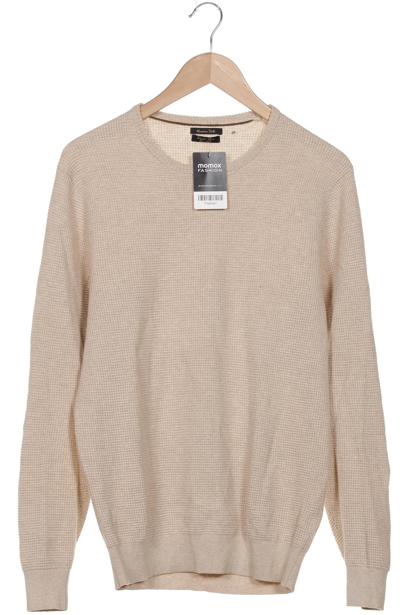 Thumbnail - Massimo Dutti Herren Pullover, beige, Gr. 52