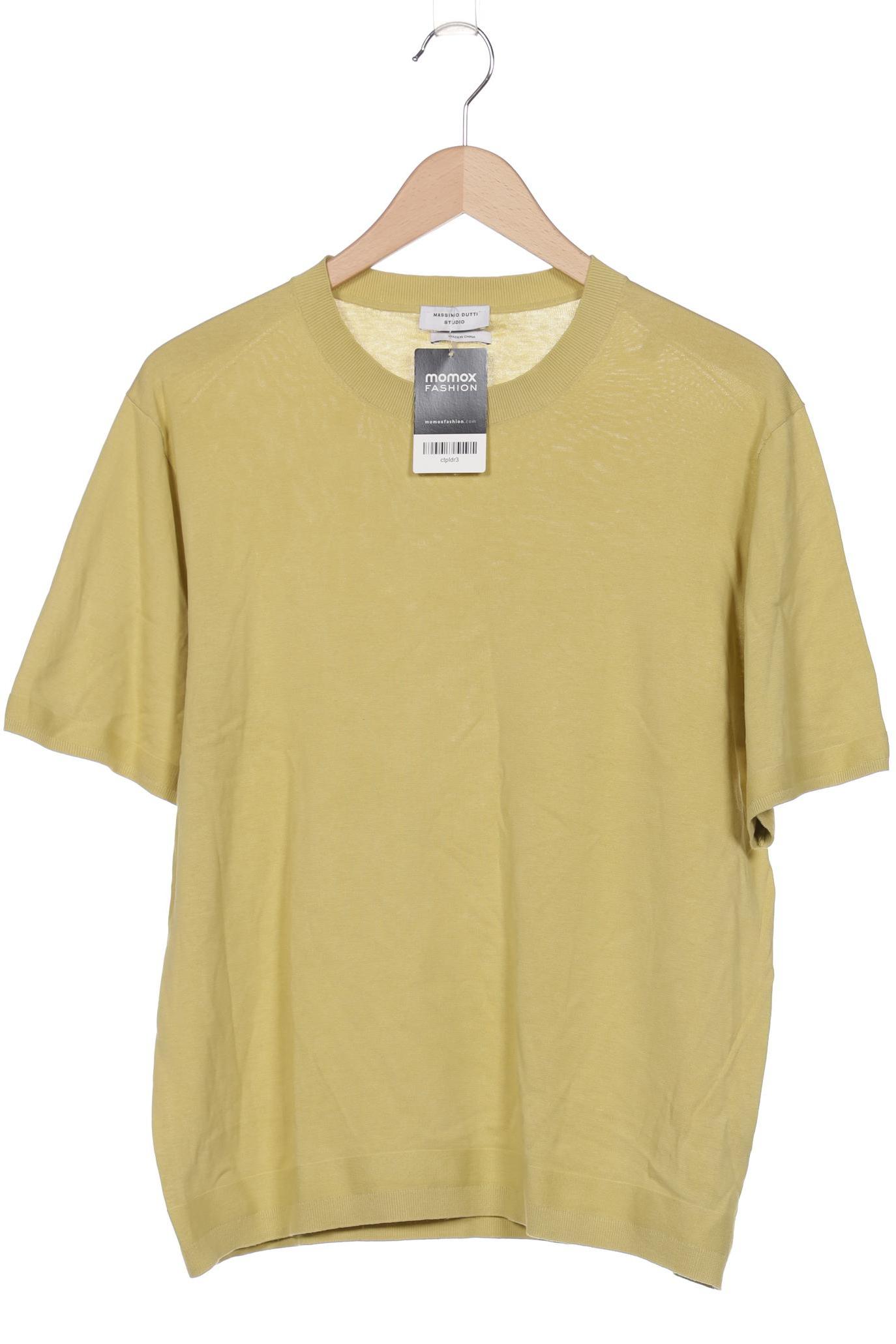 

Massimo Dutti Herren Pullover, gelb, Gr. 52