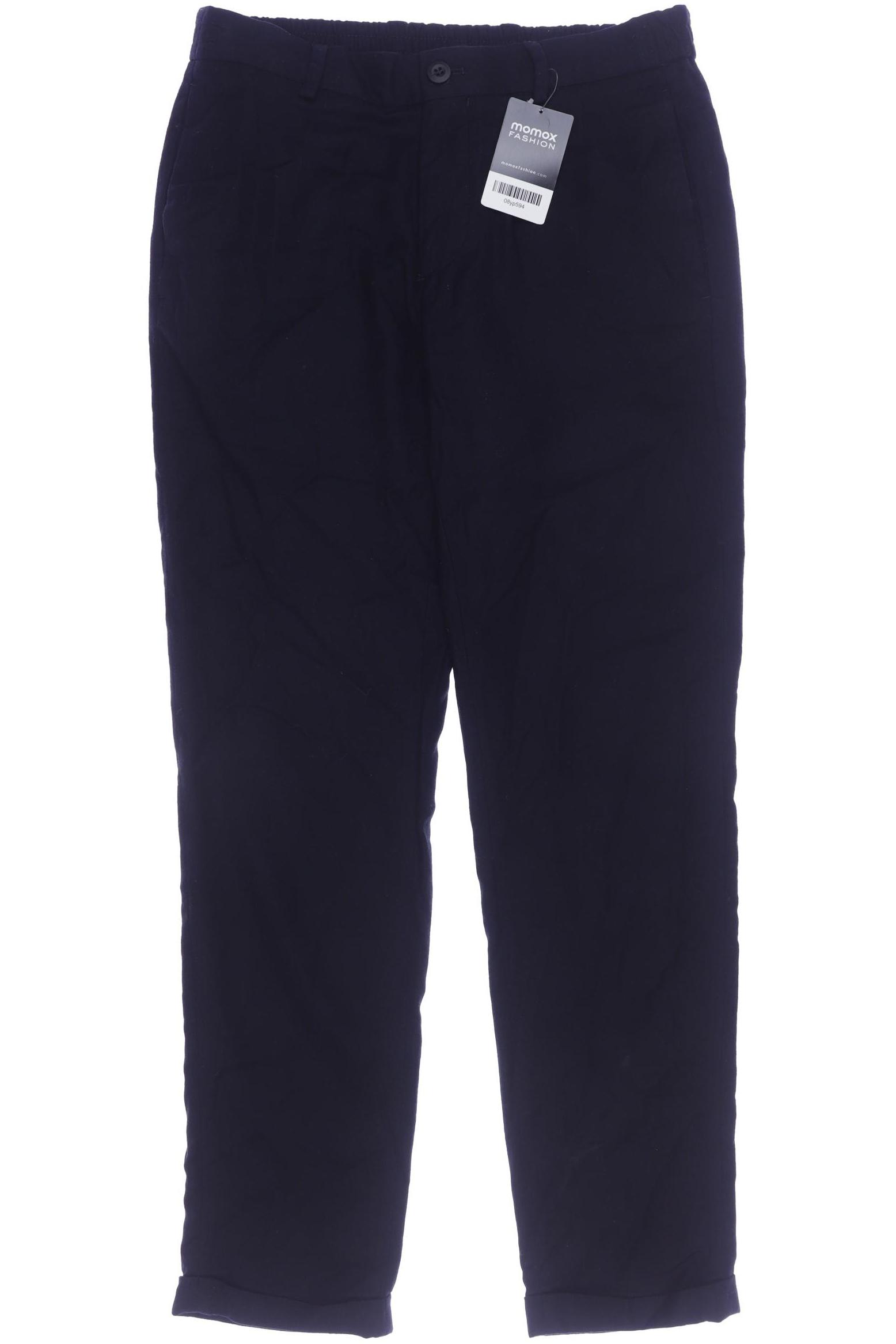 

Massimo Dutti Herren Stoffhose, marineblau, Gr. 30