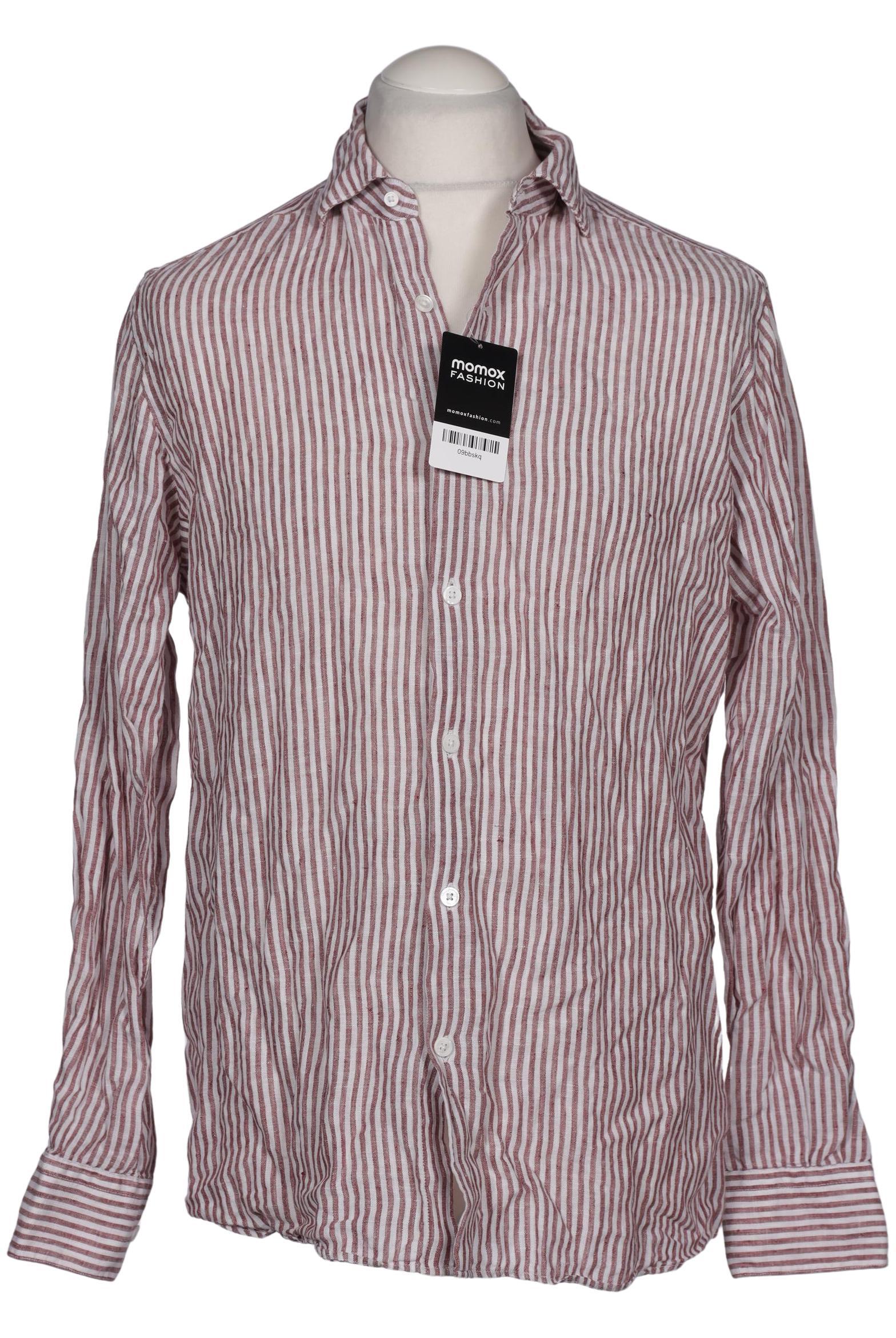 

Massimo Dutti Herren Hemd, bordeaux, Gr. 52
