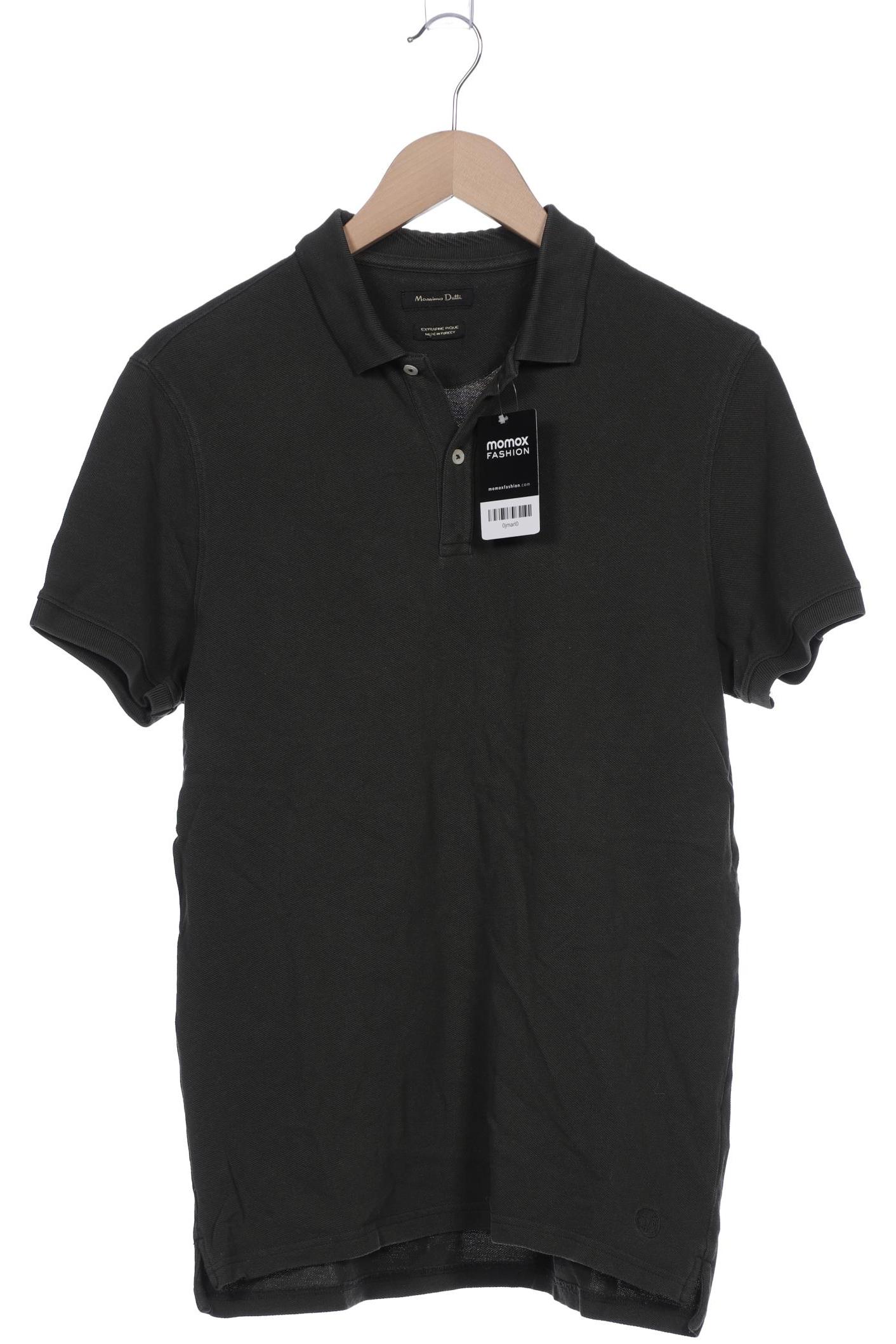 

Massimo Dutti Herren Poloshirt, grün, Gr. 52