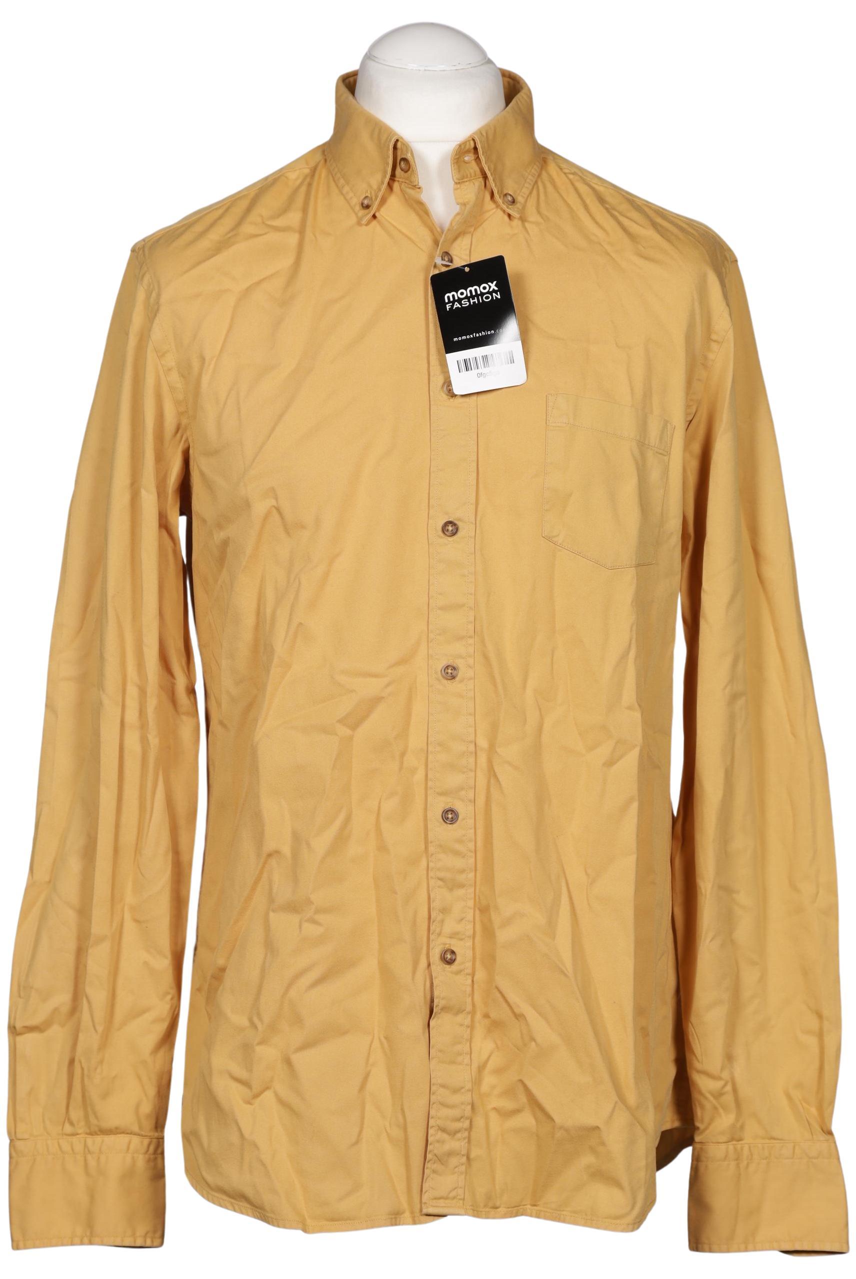 

Massimo Dutti Herren Hemd, gelb, Gr. 52