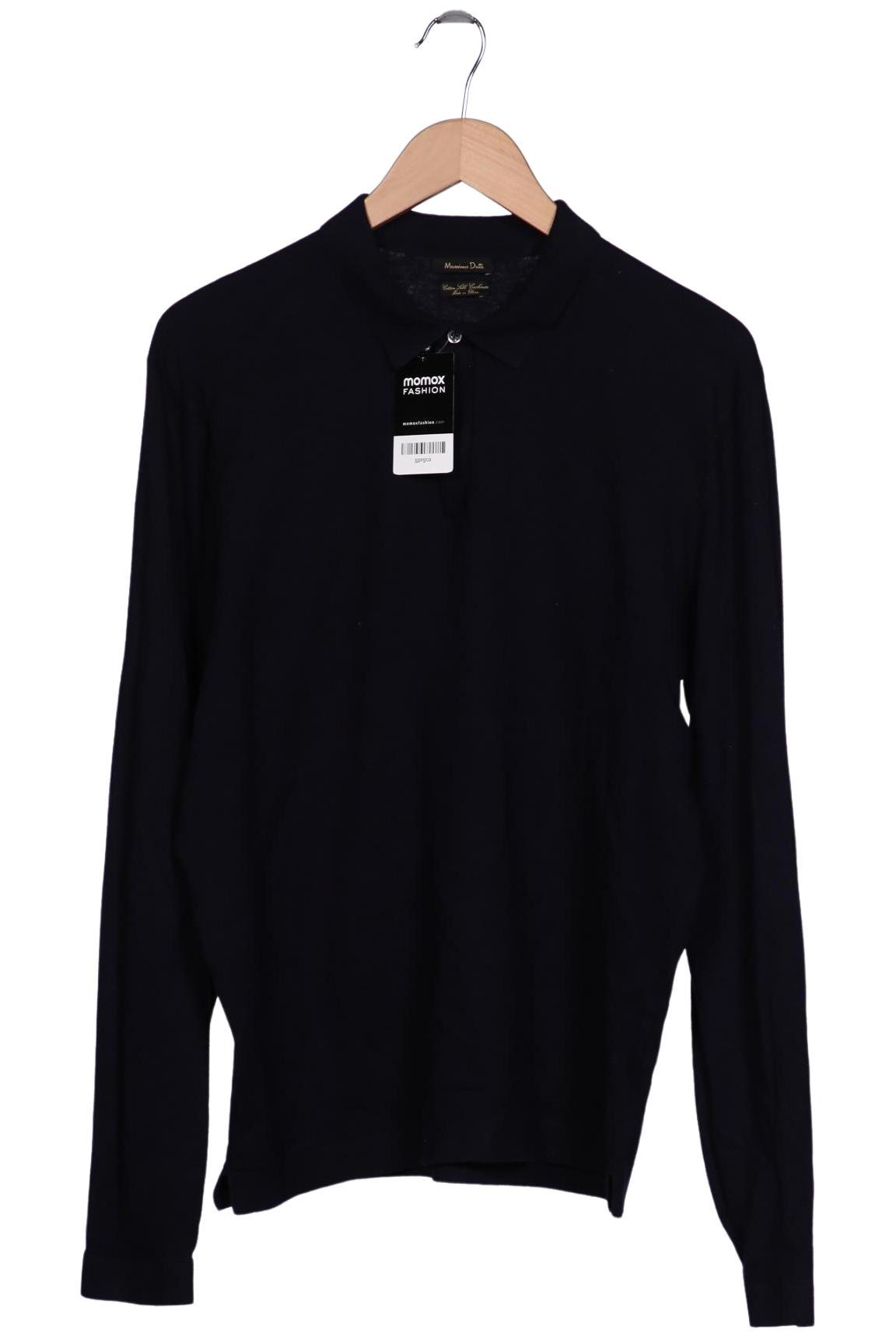 

Massimo Dutti Herren Pullover, marineblau, Gr. 54