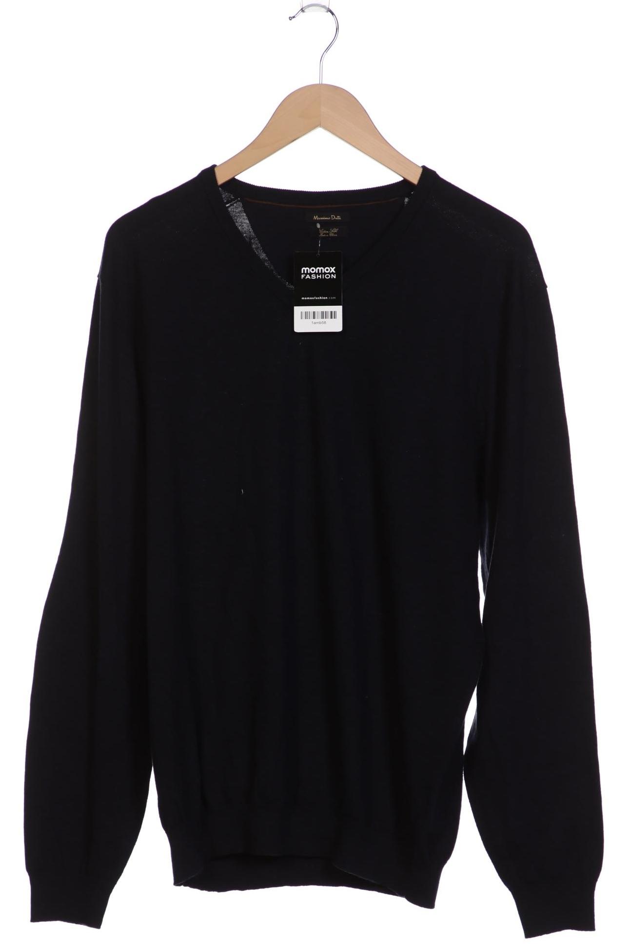 

Massimo Dutti Herren Pullover, marineblau, Gr. 56