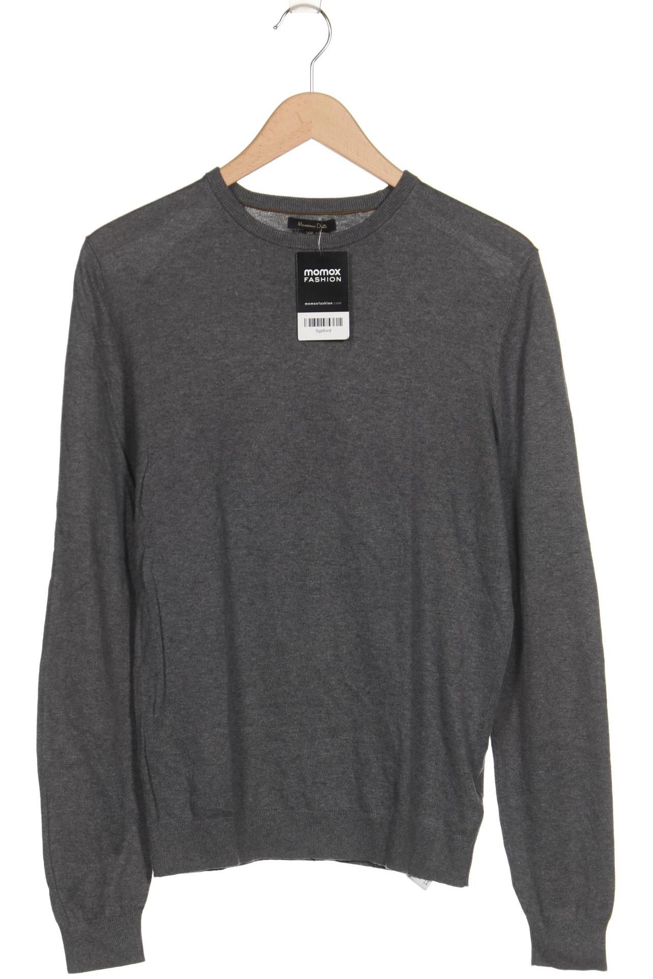

Massimo Dutti Herren Pullover, grau, Gr. 46