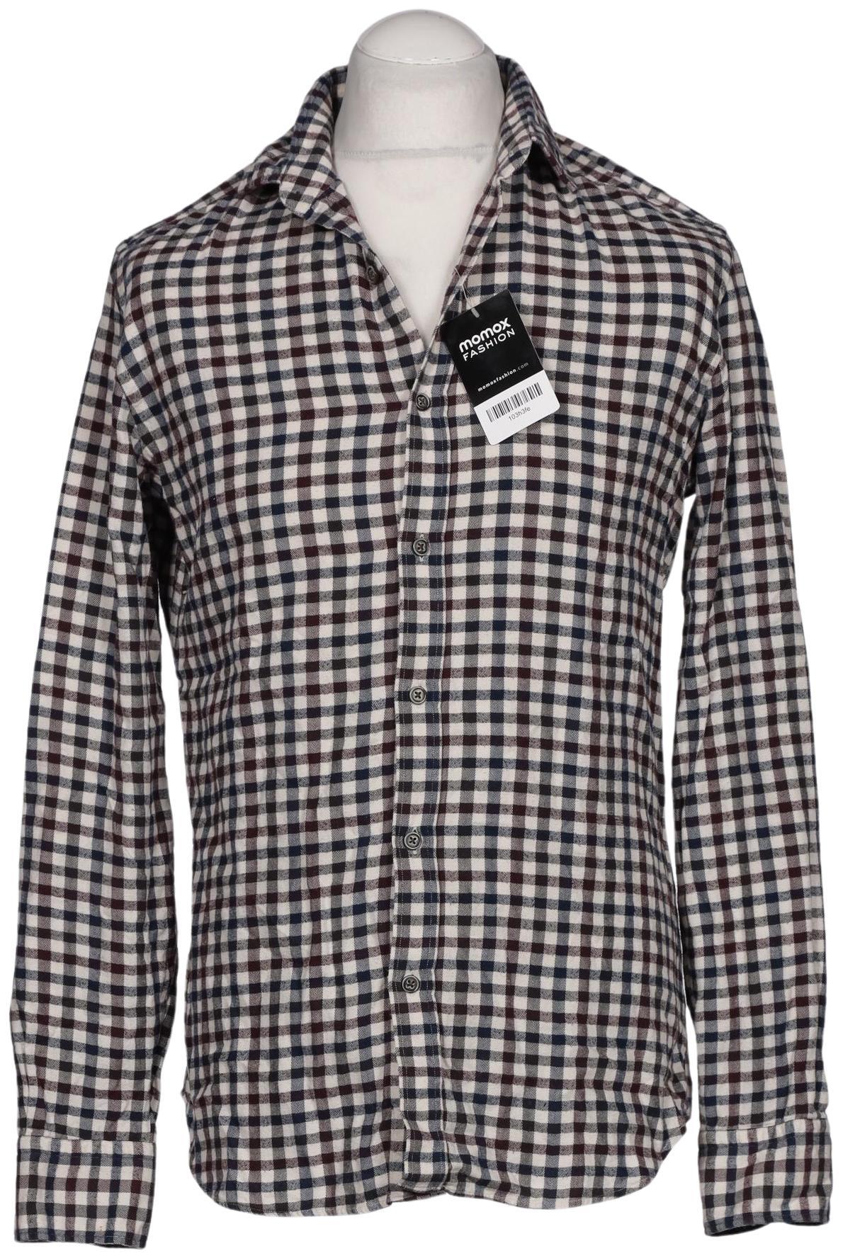 

Massimo Dutti Herren Hemd, marineblau, Gr. 48