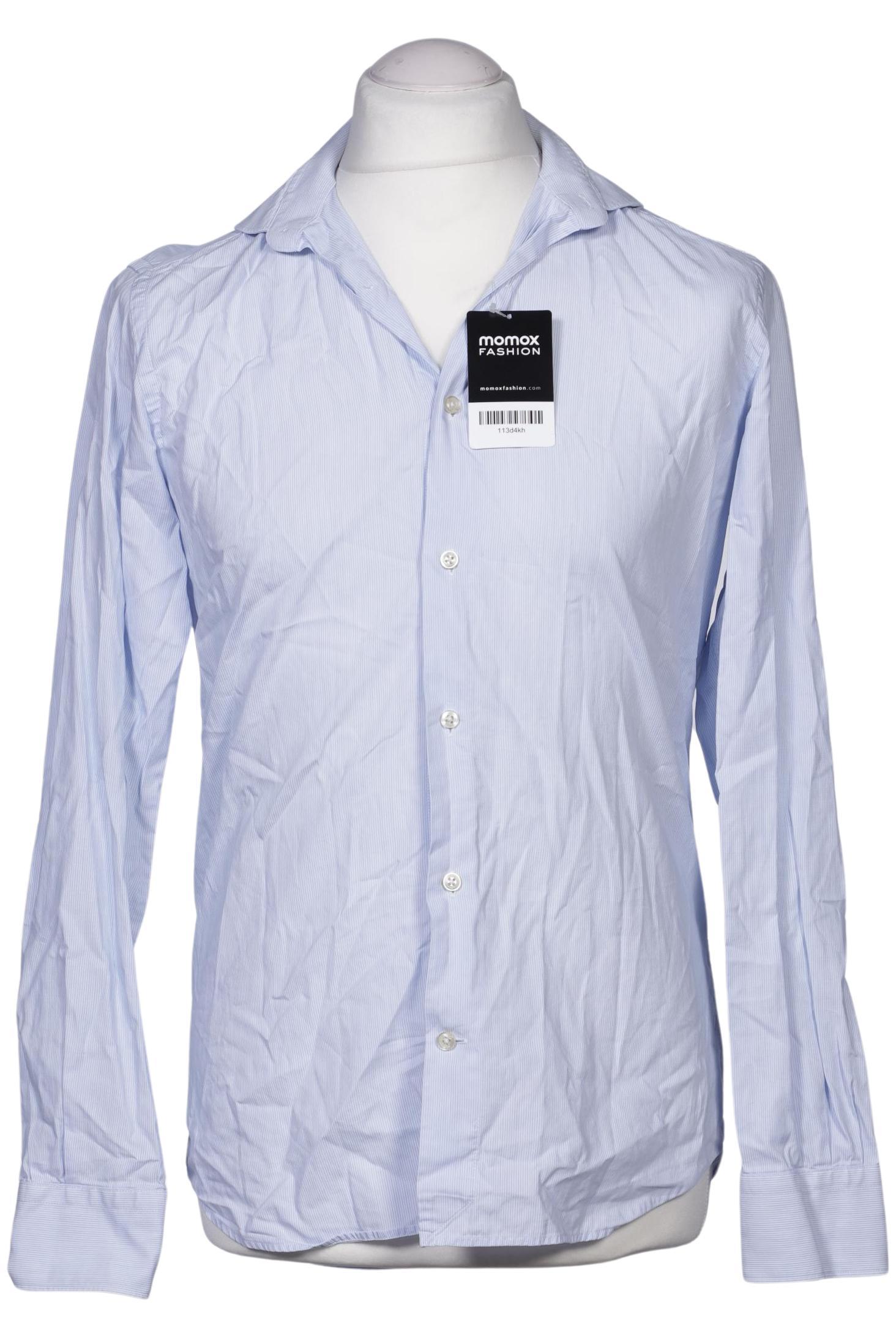 

Massimo Dutti Herren Hemd, hellblau, Gr. 48