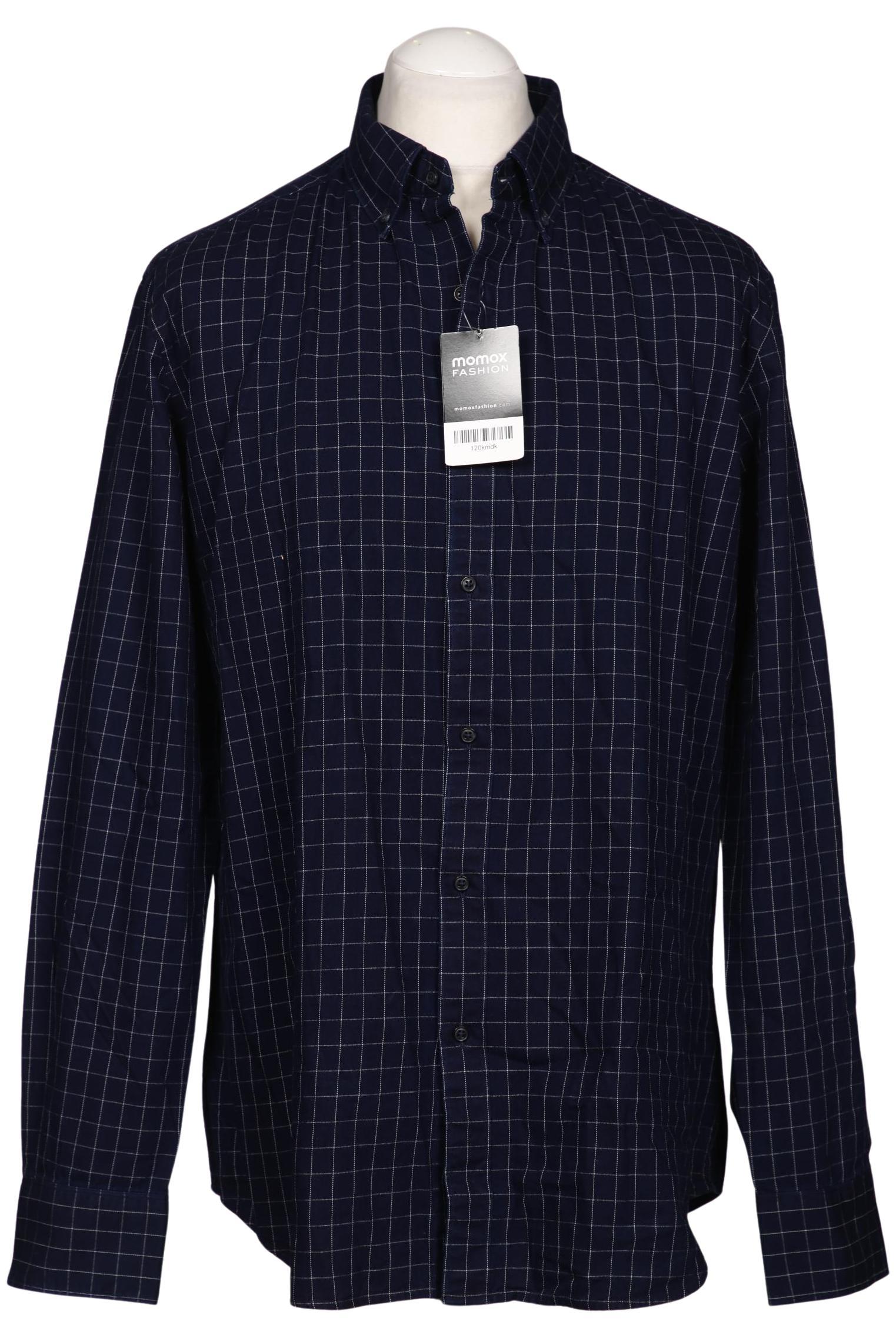 Thumbnail - Massimo Dutti Herren Hemd, marineblau, Gr. 54