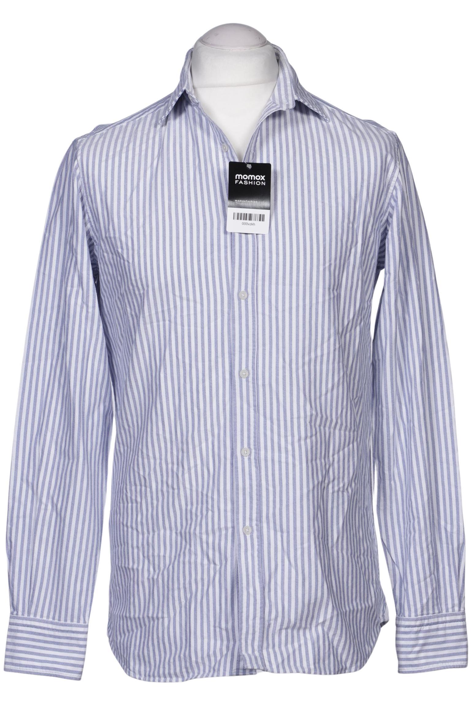 

Massimo Dutti Herren Hemd, blau, Gr. 48