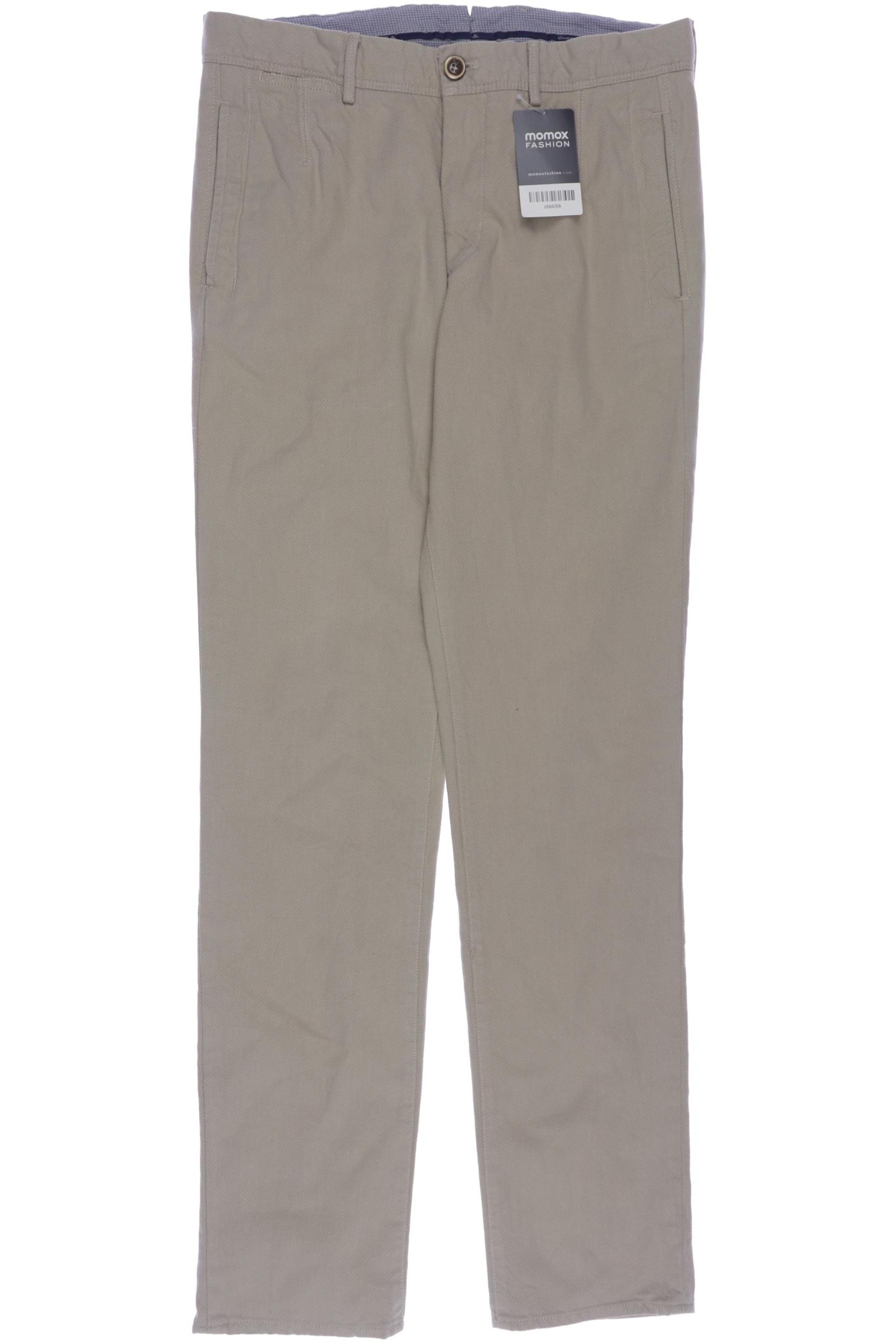 

Massimo Dutti Herren Stoffhose, beige, Gr. 30